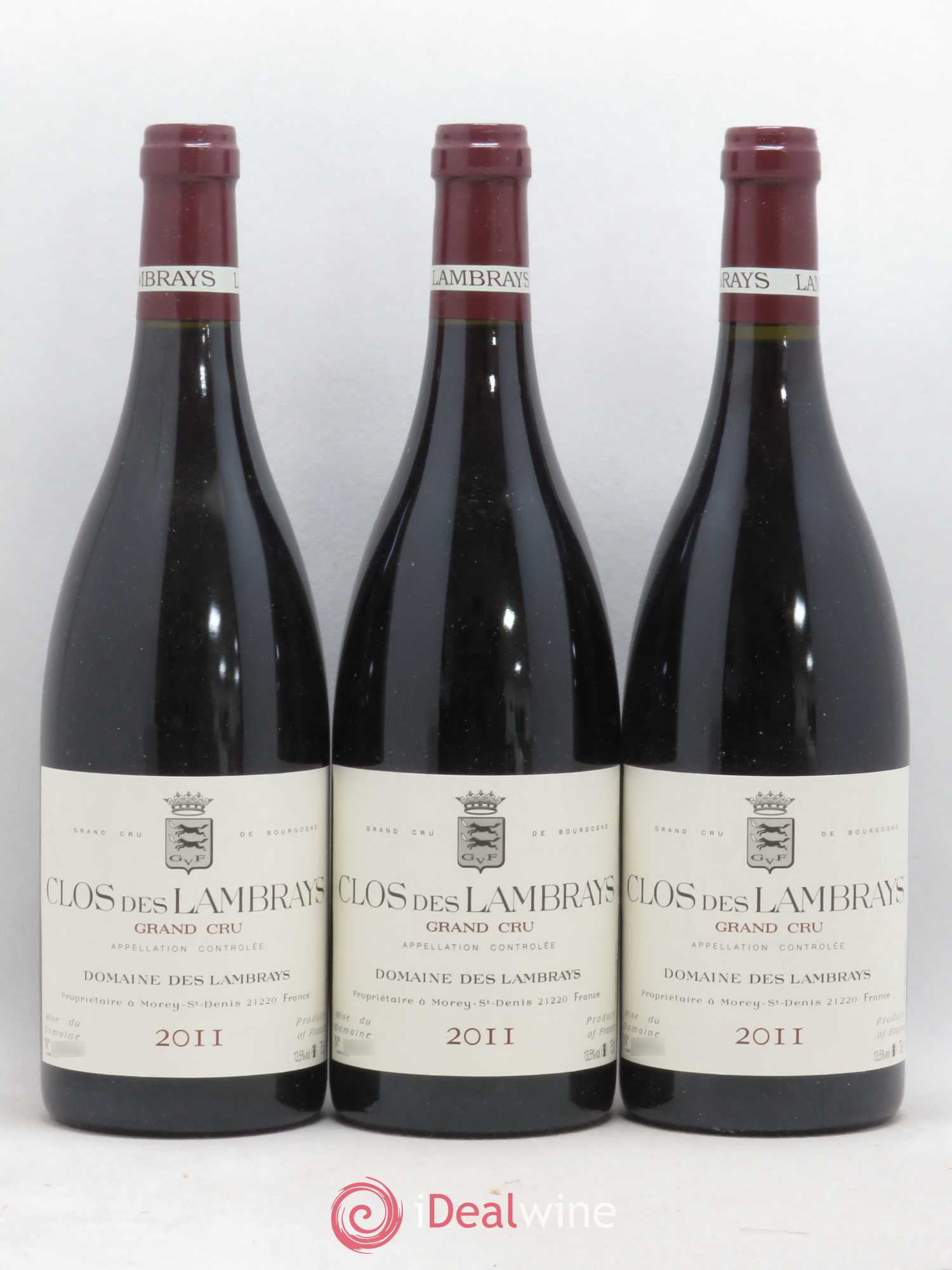 Clos des Lambrays Grand Cru Domaine des Lambrays 2011 - Lot de 6 bouteilles - 1