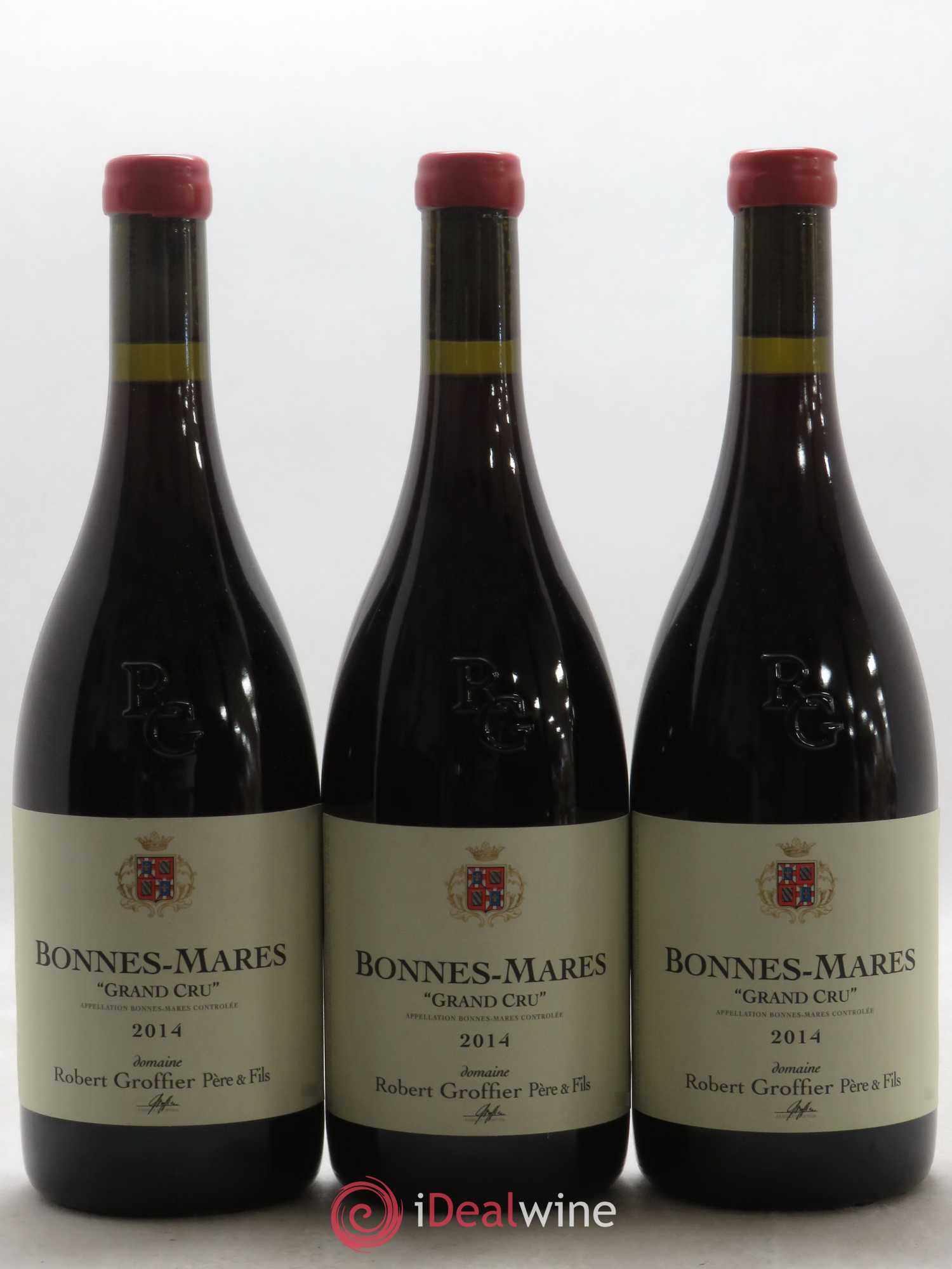 Bonnes-Mares Grand Cru Robert Groffier Père & Fils (Domaine) 2014 - Lot de 3 bouteilles - 0