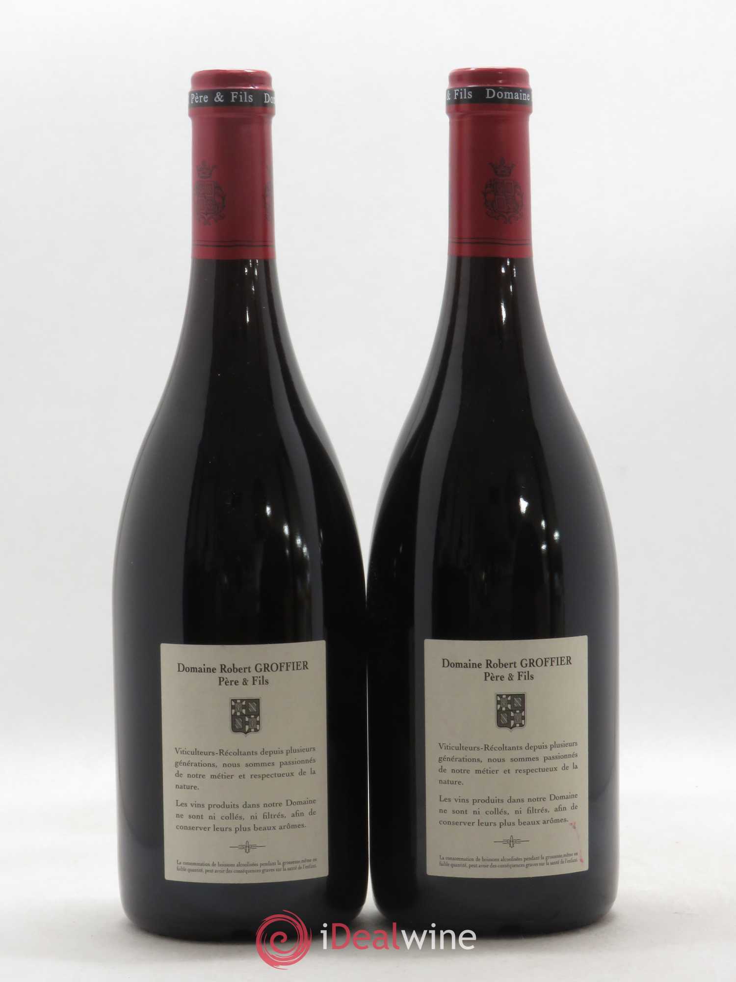 Chambolle-Musigny 1er Cru Les Amoureuses Robert Groffier Père & Fils (Domaine) 2013 - Lot de 2 bouteilles - 1