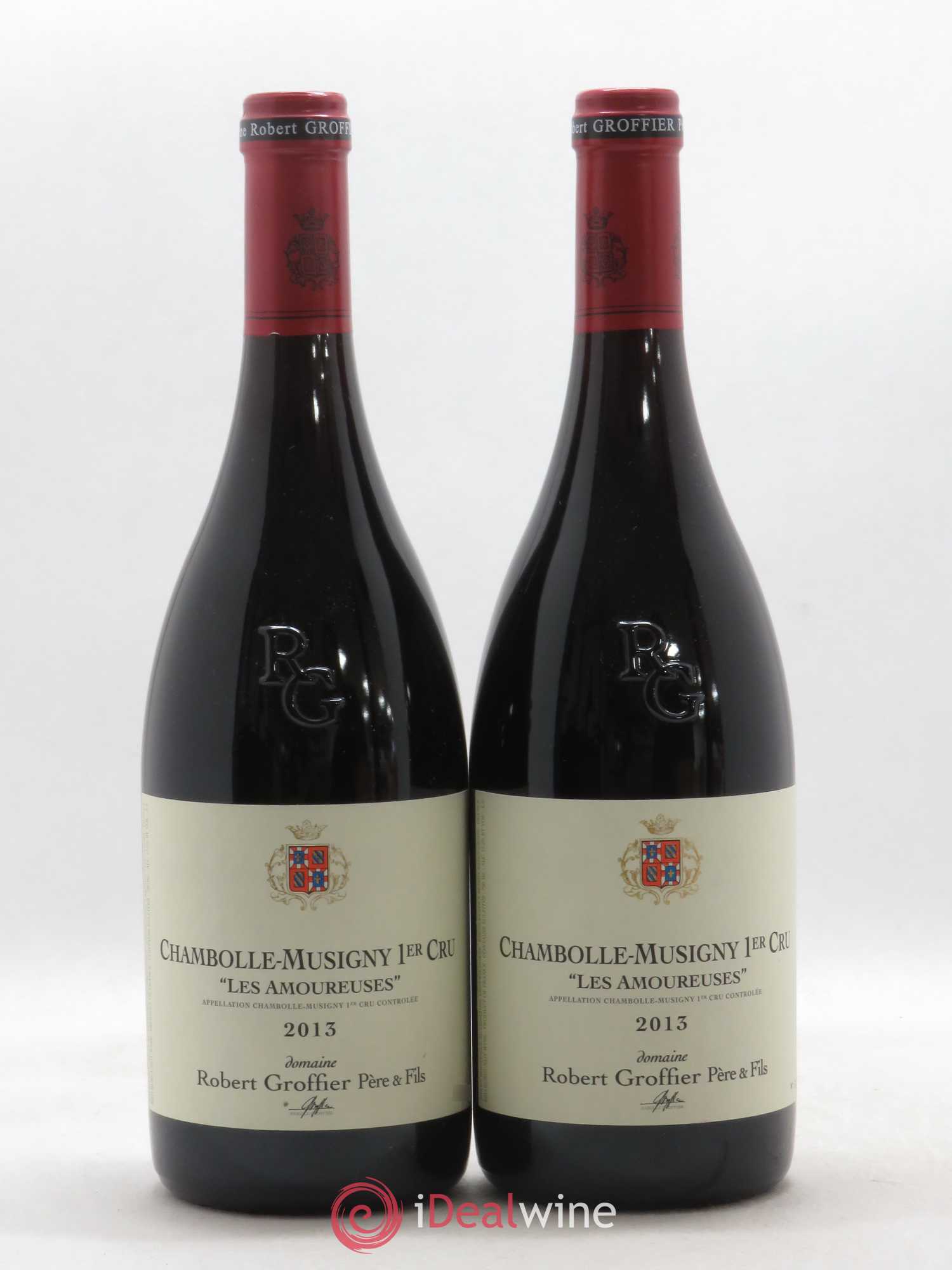 Chambolle-Musigny 1er Cru Les Amoureuses Robert Groffier Père & Fils (Domaine) 2013 - Lot de 2 bouteilles - 0