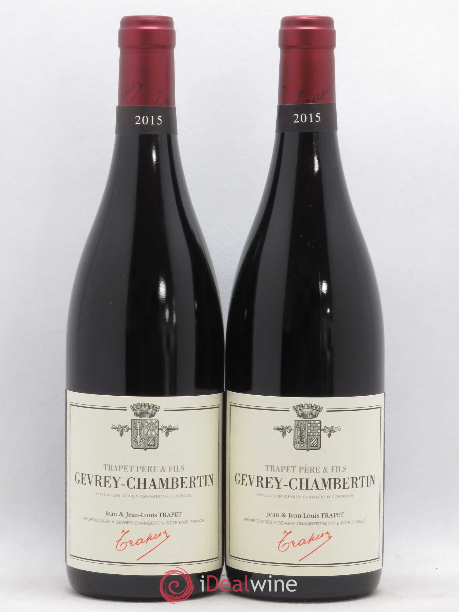 Gevrey-Chambertin Domaine Trapet 2015 - Lot de 2 bouteilles - 0