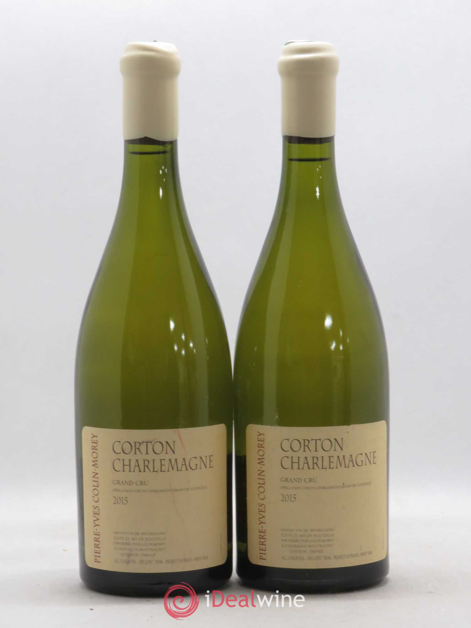 Corton-Charlemagne Grand Cru Pierre-Yves Colin Morey 2015 - Lot de 2 bouteilles - 0