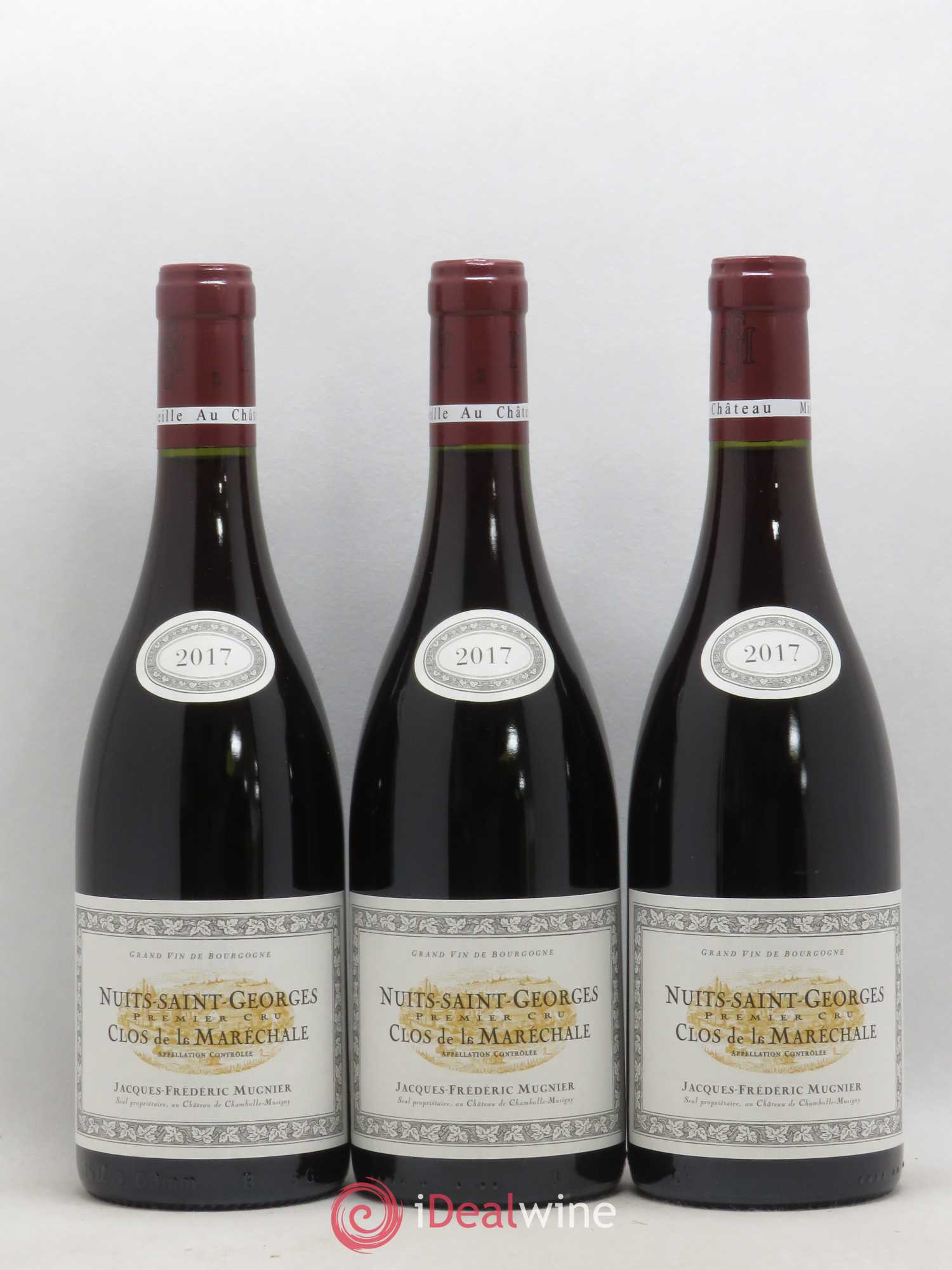 Nuits-Saint-Georges 1er Cru Clos de La Maréchale Jacques-Frédéric Mugnier 2017 - Lot de 6 bouteilles - 1