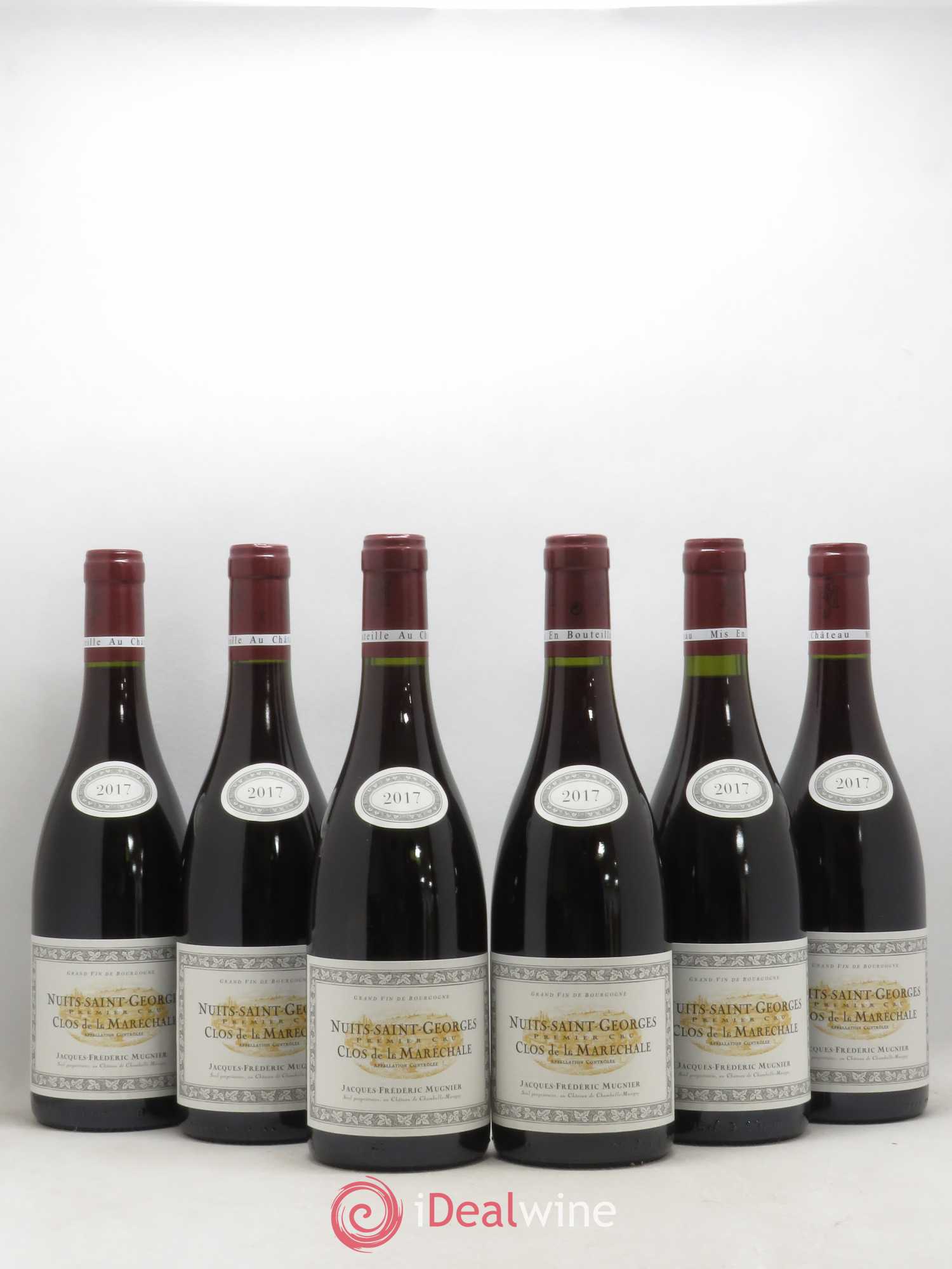 Nuits-Saint-Georges 1er Cru Clos de La Maréchale Jacques-Frédéric Mugnier 2017 - Lot de 6 bouteilles - 0