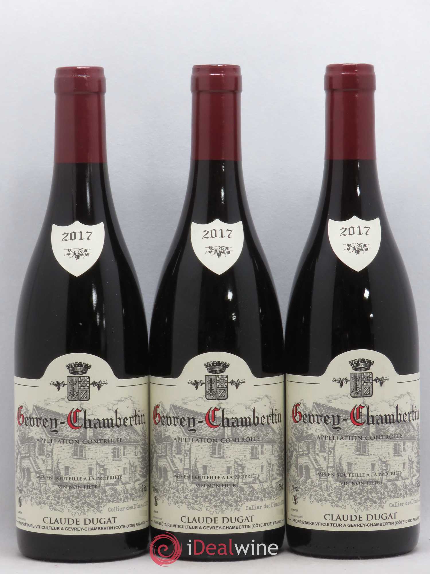 Gevrey-Chambertin Claude Dugat 2017 - Lot de 6 bouteilles - 2