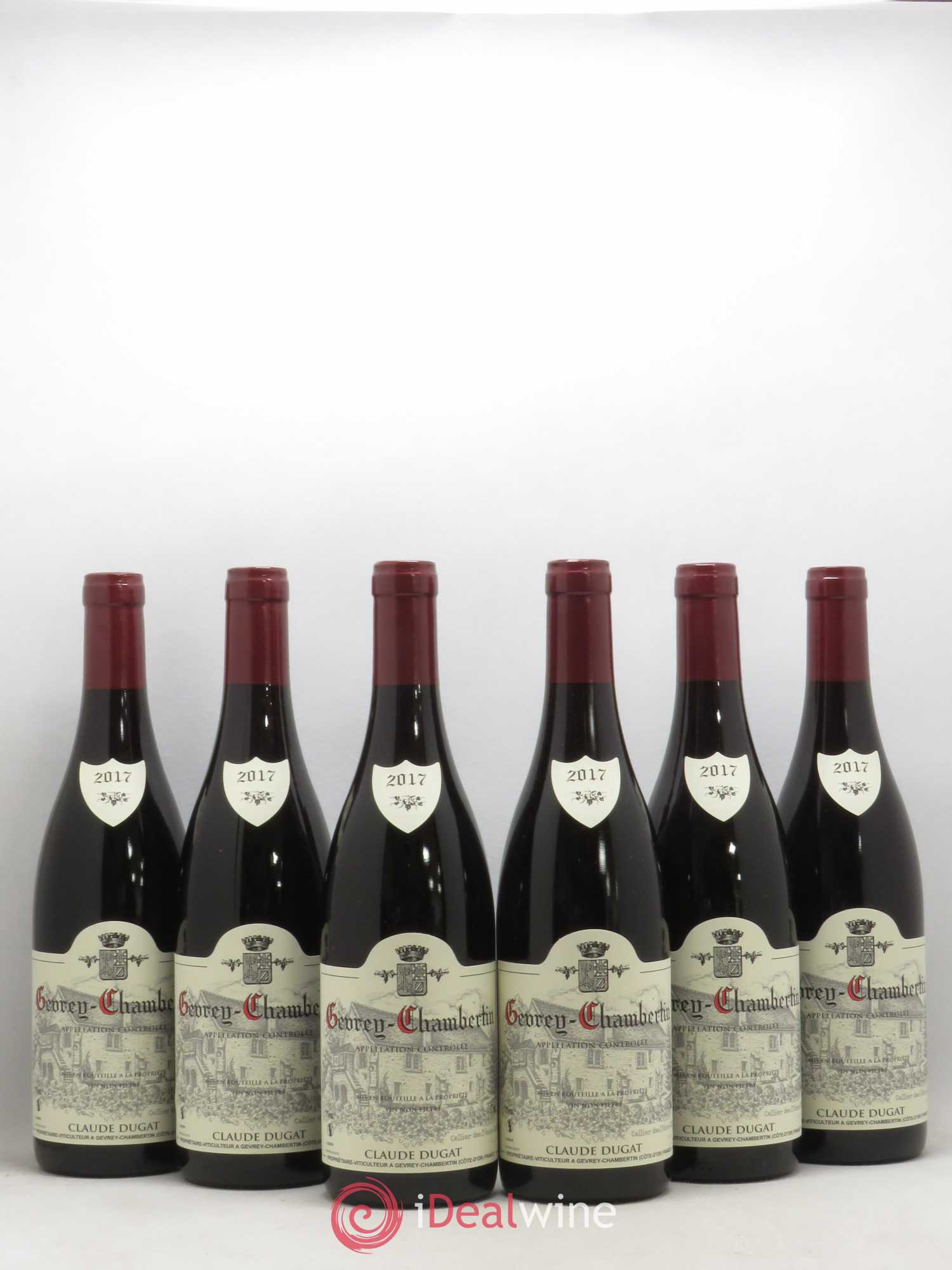 Gevrey-Chambertin Claude Dugat 2017 - Lot de 6 bouteilles - 0
