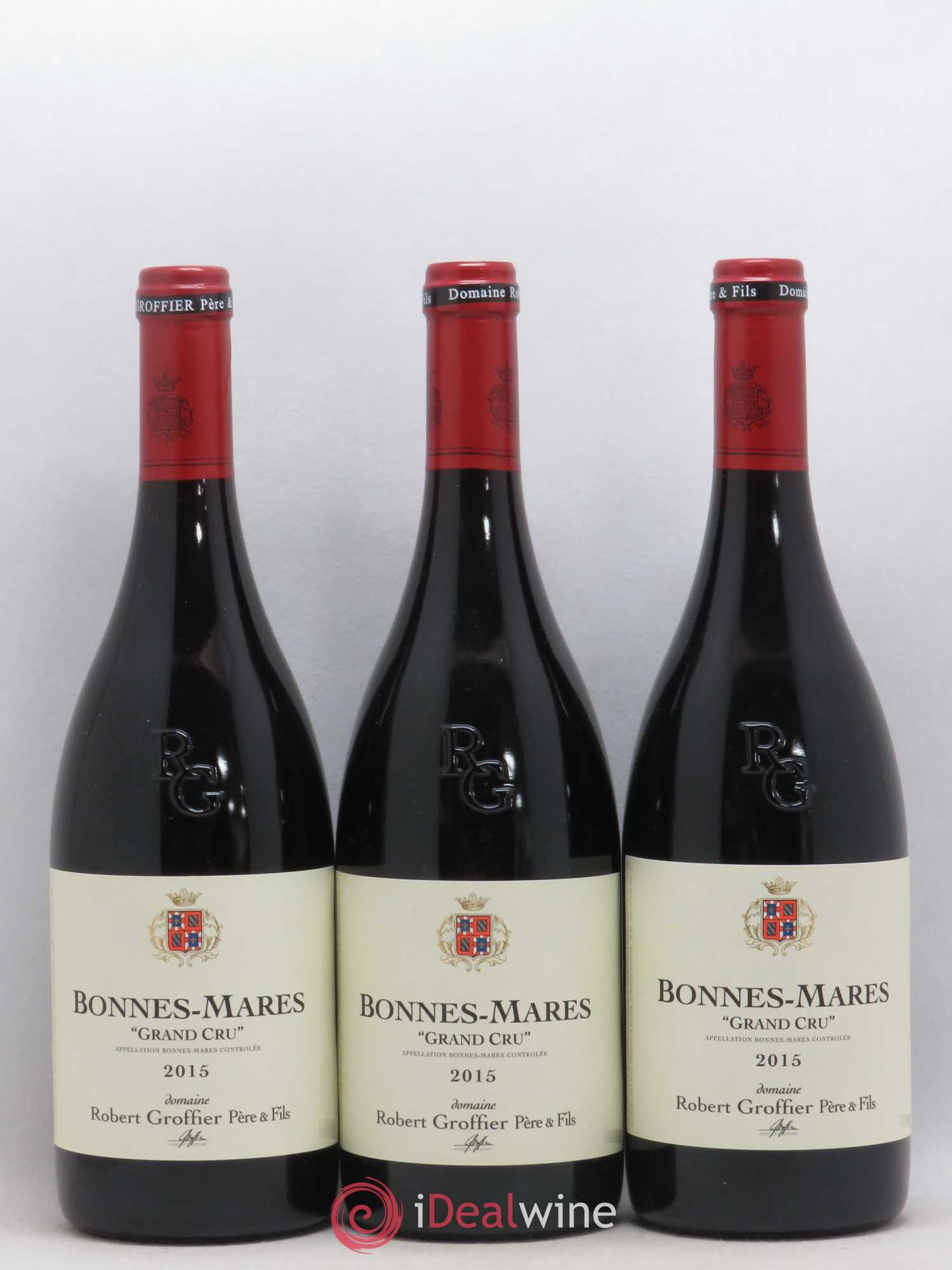 Bonnes-Mares Grand Cru Robert Groffier Père & Fils (Domaine) 2015 - Lot de 3 bouteilles - 0