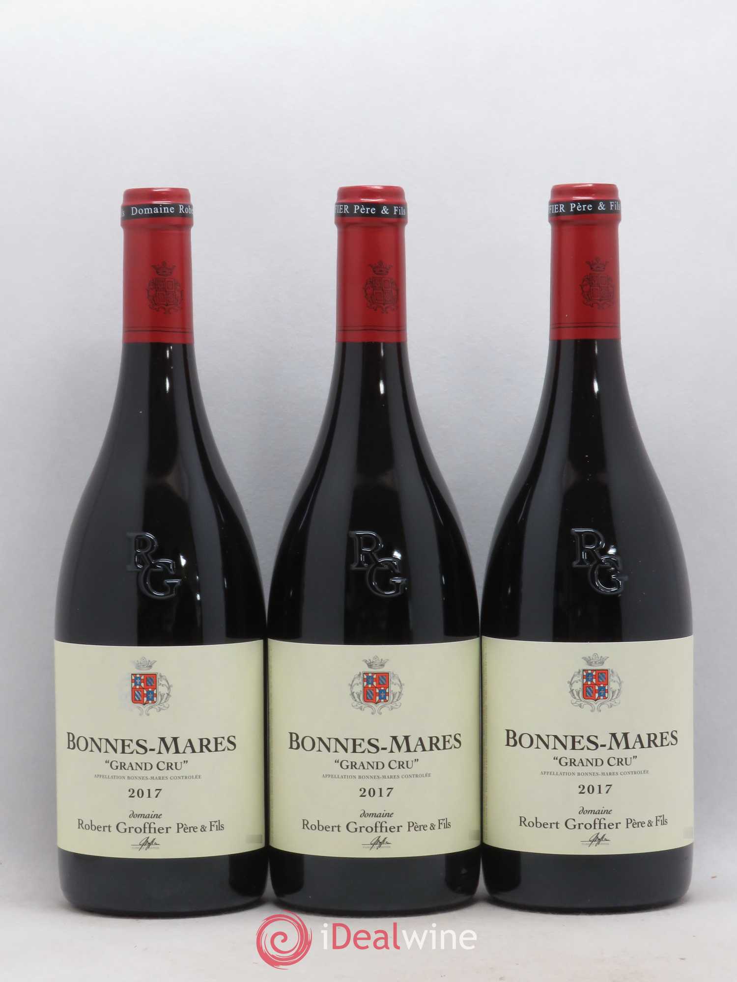 Bonnes-Mares Grand Cru Robert Groffier Père & Fils (Domaine) 2017 - Lot de 3 bouteilles - 0