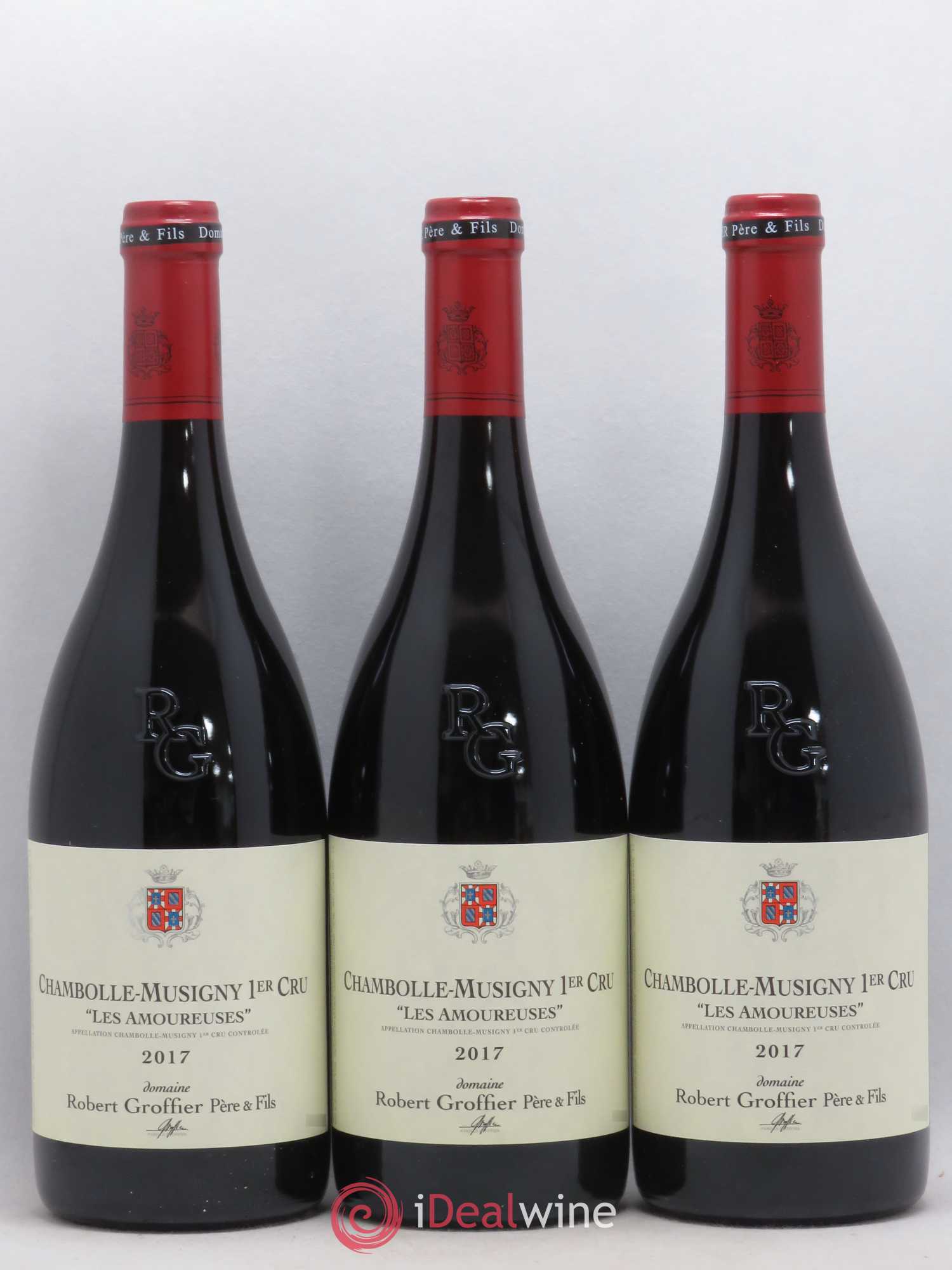 Chambolle-Musigny 1er Cru Les Amoureuses Robert Groffier Père & Fils (Domaine) 2017 - Lot de 3 bouteilles - 0