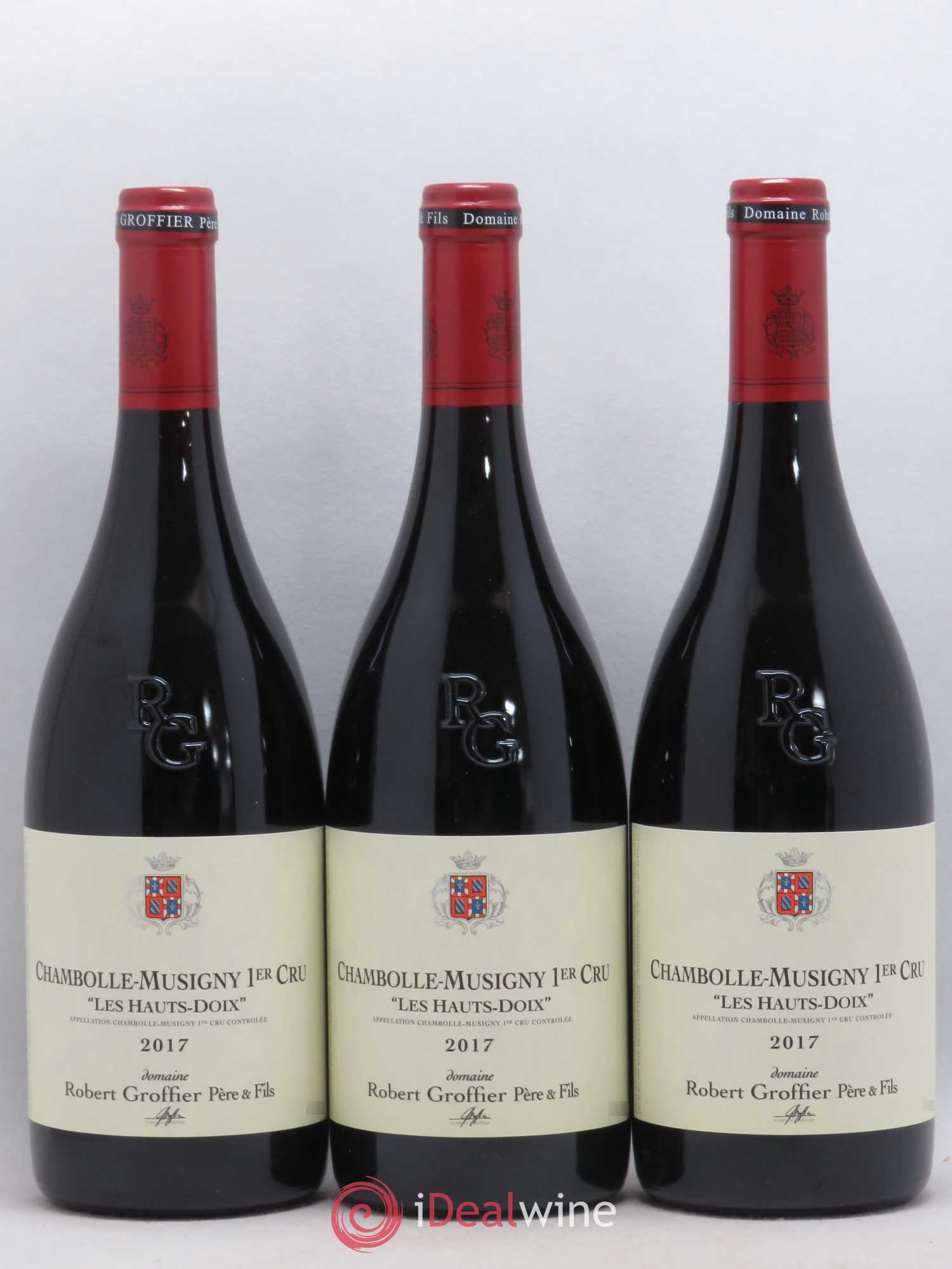Chambolle-Musigny 1er Cru Les Hauts Doix Robert Groffier Père & Fils (Domaine) 2017 - Lot de 3 bouteilles - 0