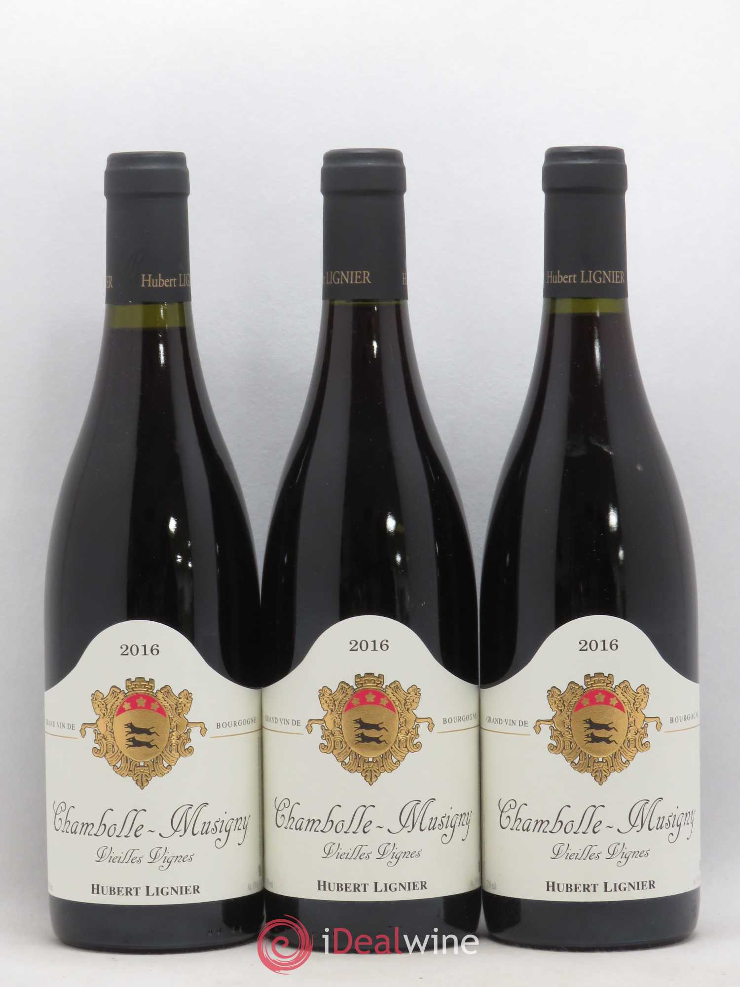 Chambolle-Musigny Vieilles Vignes Hubert Lignier 2016 - Posten von 3 Flaschen - 0