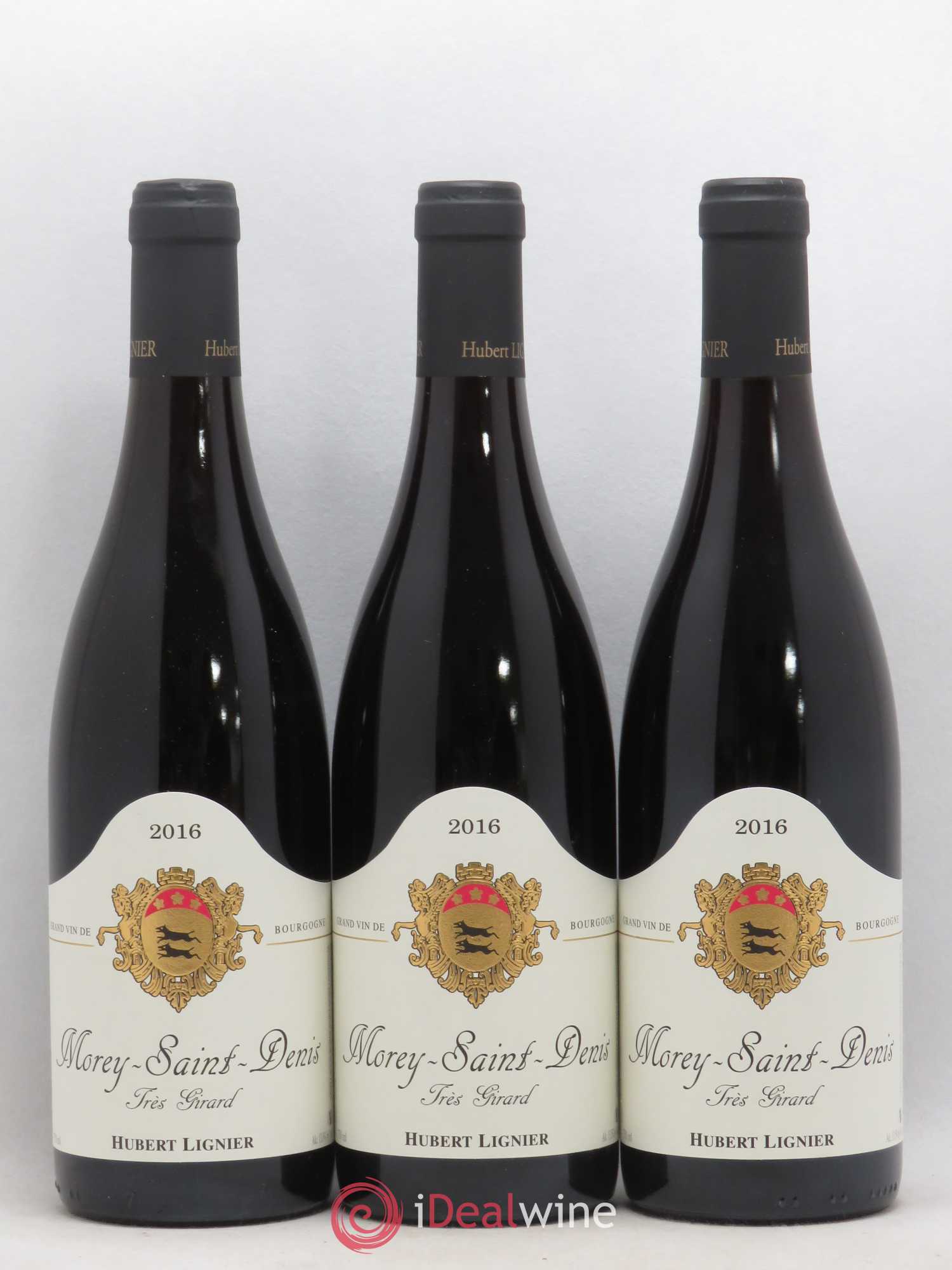 Morey-Saint-Denis Très Girard Hubert Lignier 2016 - Posten von 3 Flaschen - 0