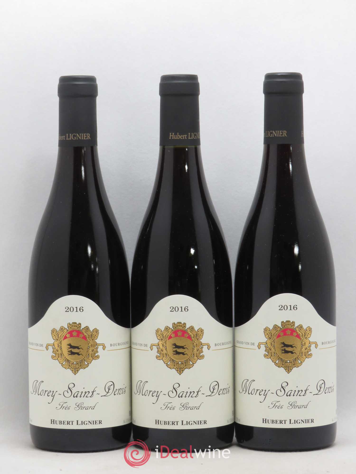Morey-Saint-Denis Très Girard Hubert Lignier 2016 - Posten von 3 Flaschen - 0