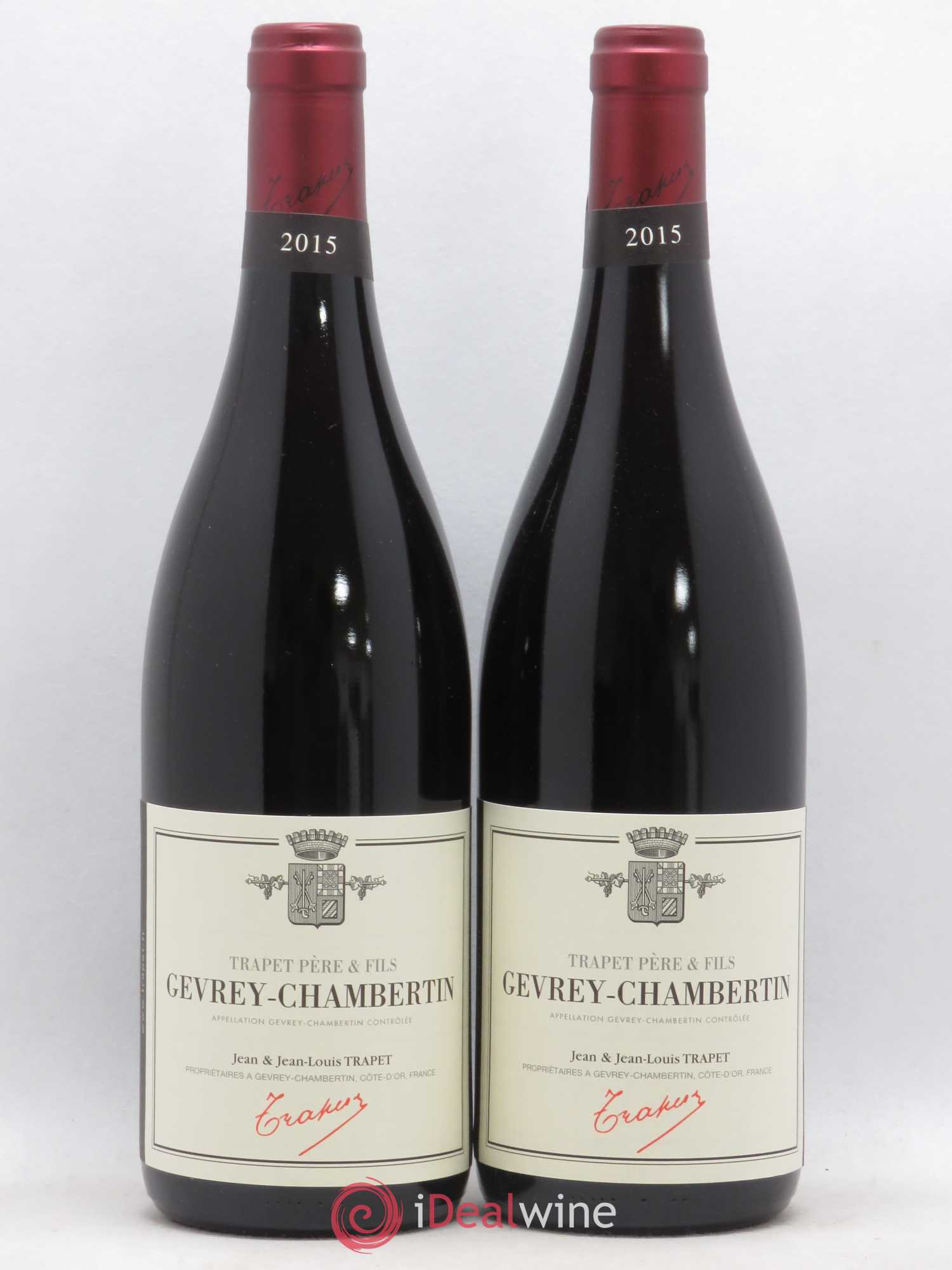 Gevrey-Chambertin Domaine Trapet 2015 - Lot de 2 bouteilles - 0