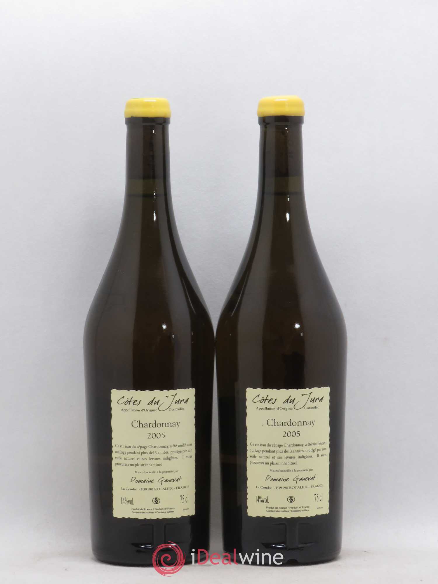 Côtes du Jura Cuvée du Pépé Jean-François Ganevat (Domaine) 2005 - Lot de 2 bouteilles - 1