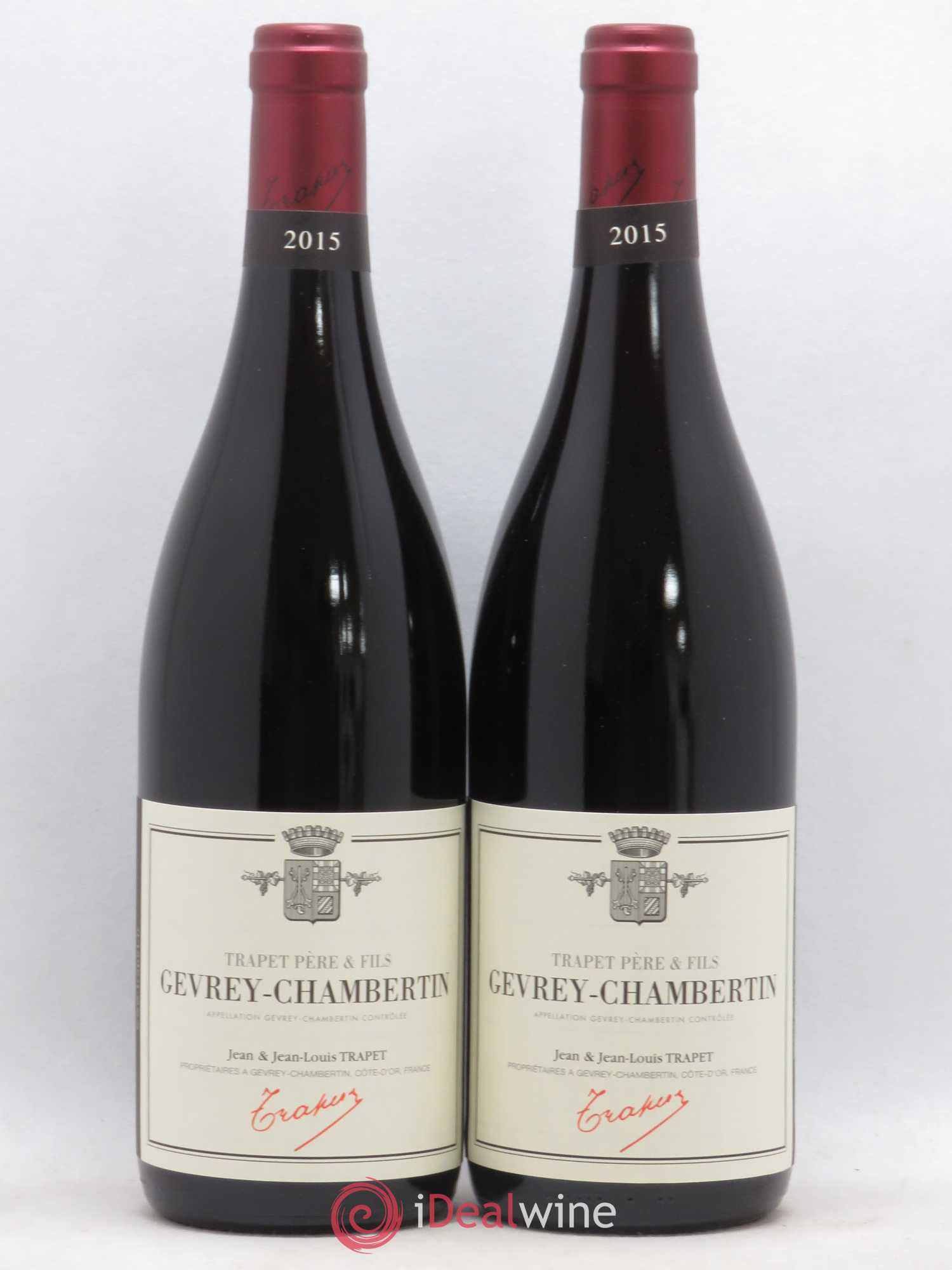 Gevrey-Chambertin Domaine Trapet 2015 - Lot de 2 bouteilles - 0