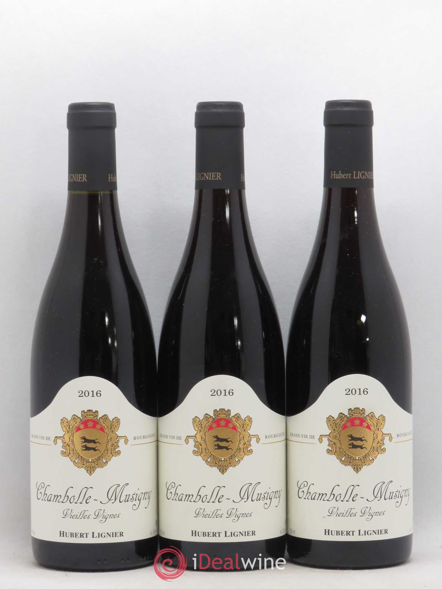 Chambolle-Musigny Hubert Lignier Vieilles Vignes 2016 - Posten von 3 Flaschen - 0