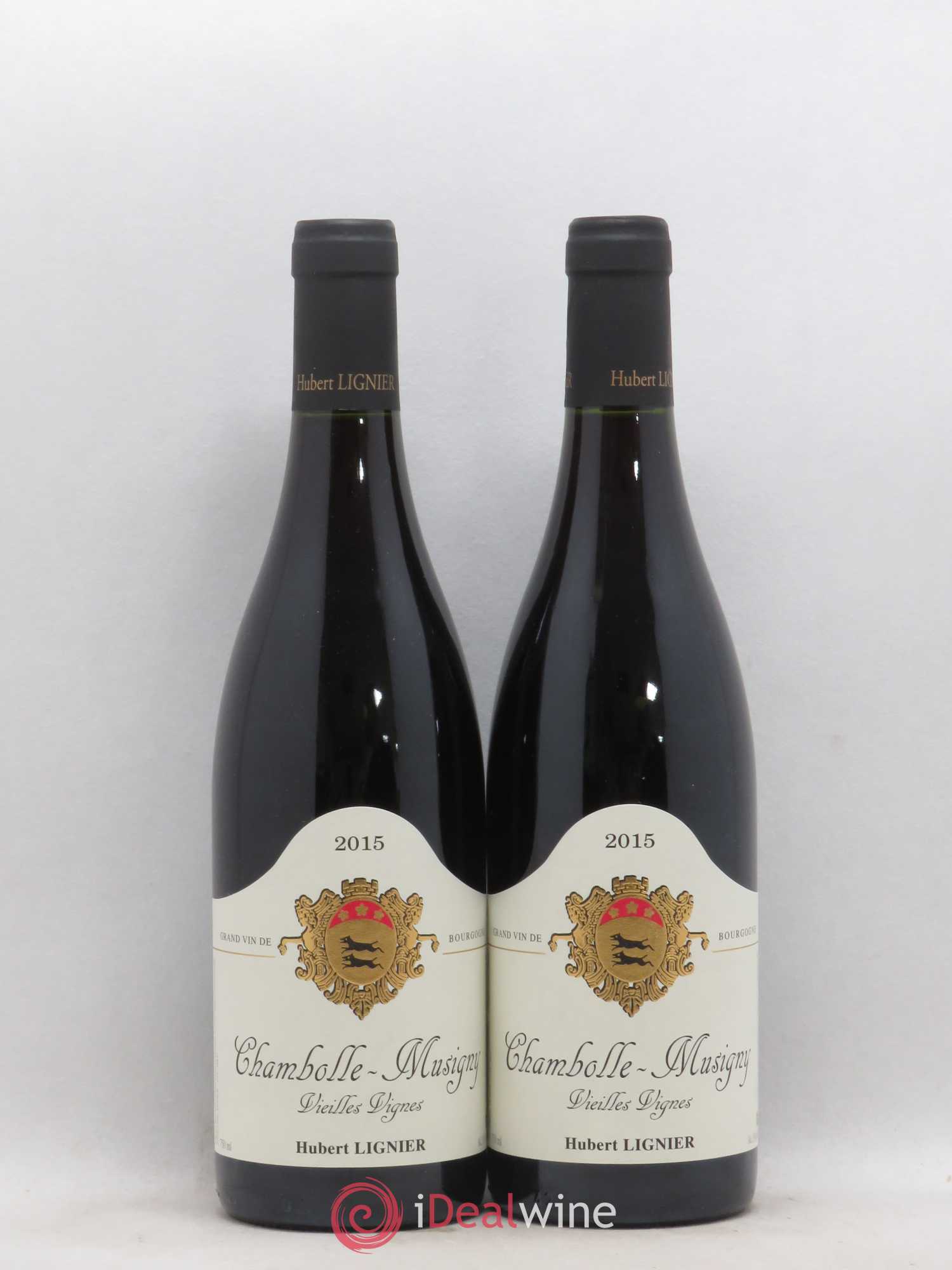 Chambolle-Musigny Vieilles Vignes Hubert Lignier 2015 - Posten von 2 Flaschen - 0