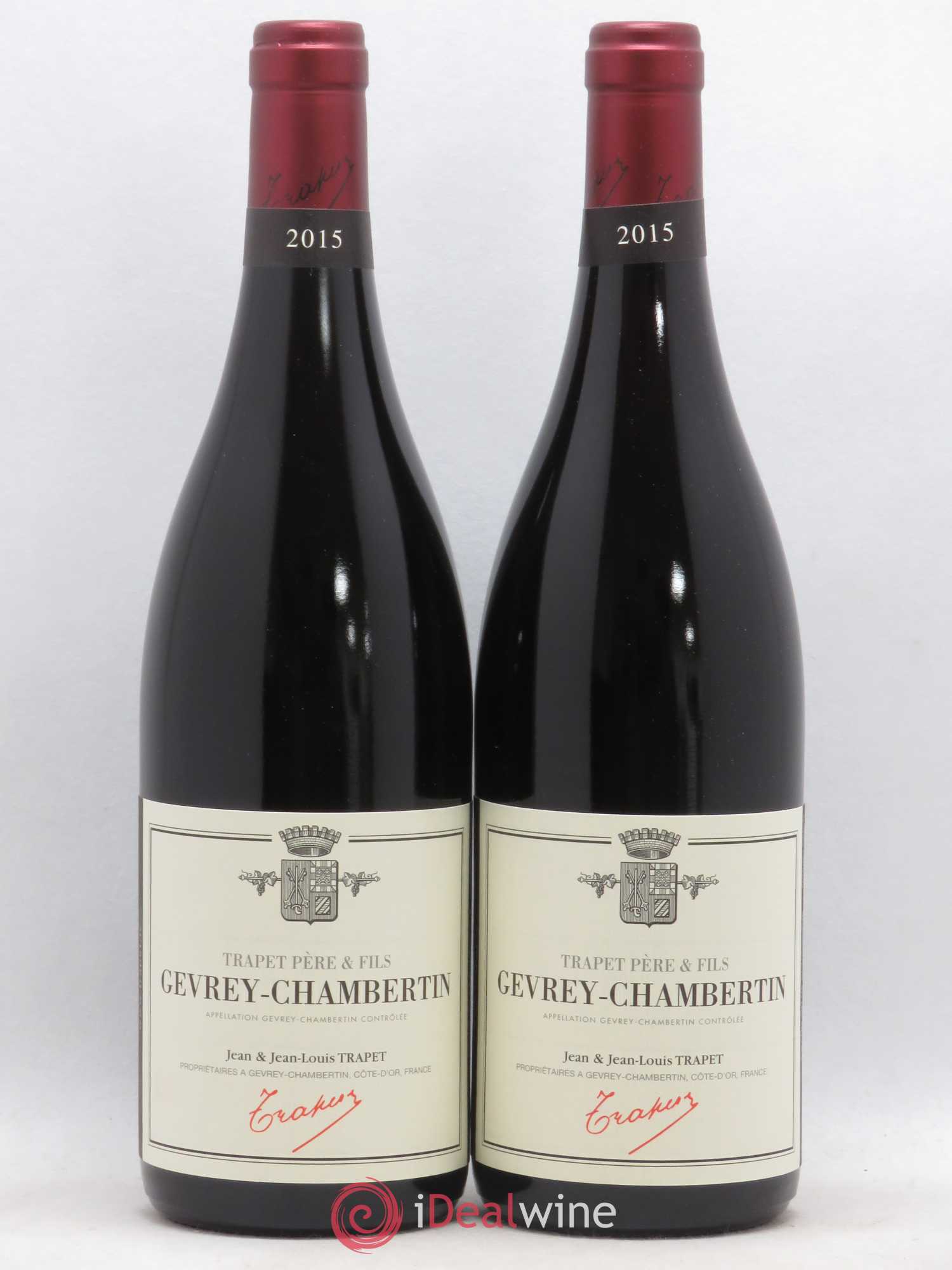 Gevrey-Chambertin Domaine Trapet 2015 - Lot de 2 bouteilles - 0