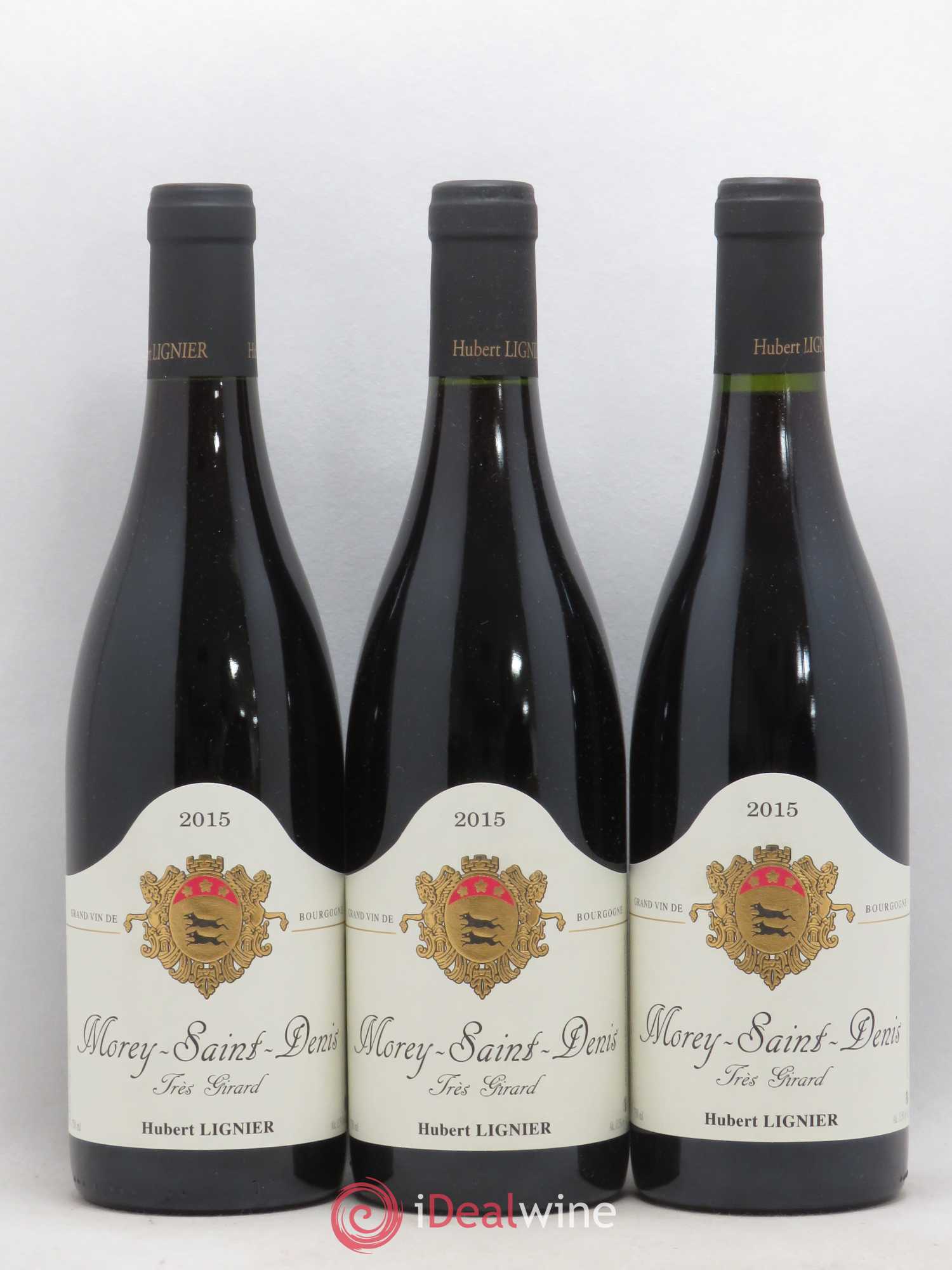 Morey-Saint-Denis Tres Girard Hubert Lignier 2015 - Posten von 3 Flaschen - 0