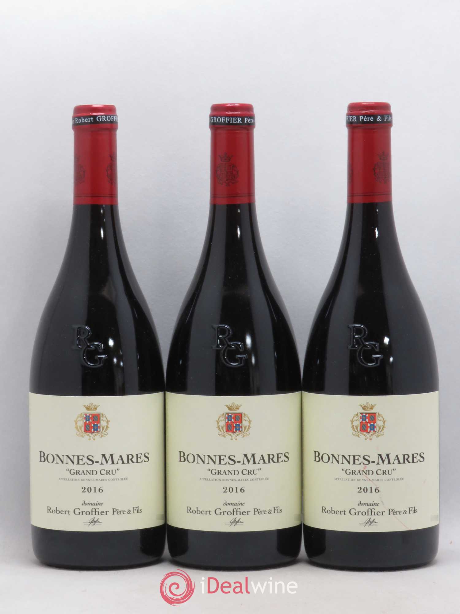 Bonnes-Mares Grand Cru Robert Groffier Père & Fils (Domaine) 2016 - Lot de 3 bouteilles - 0