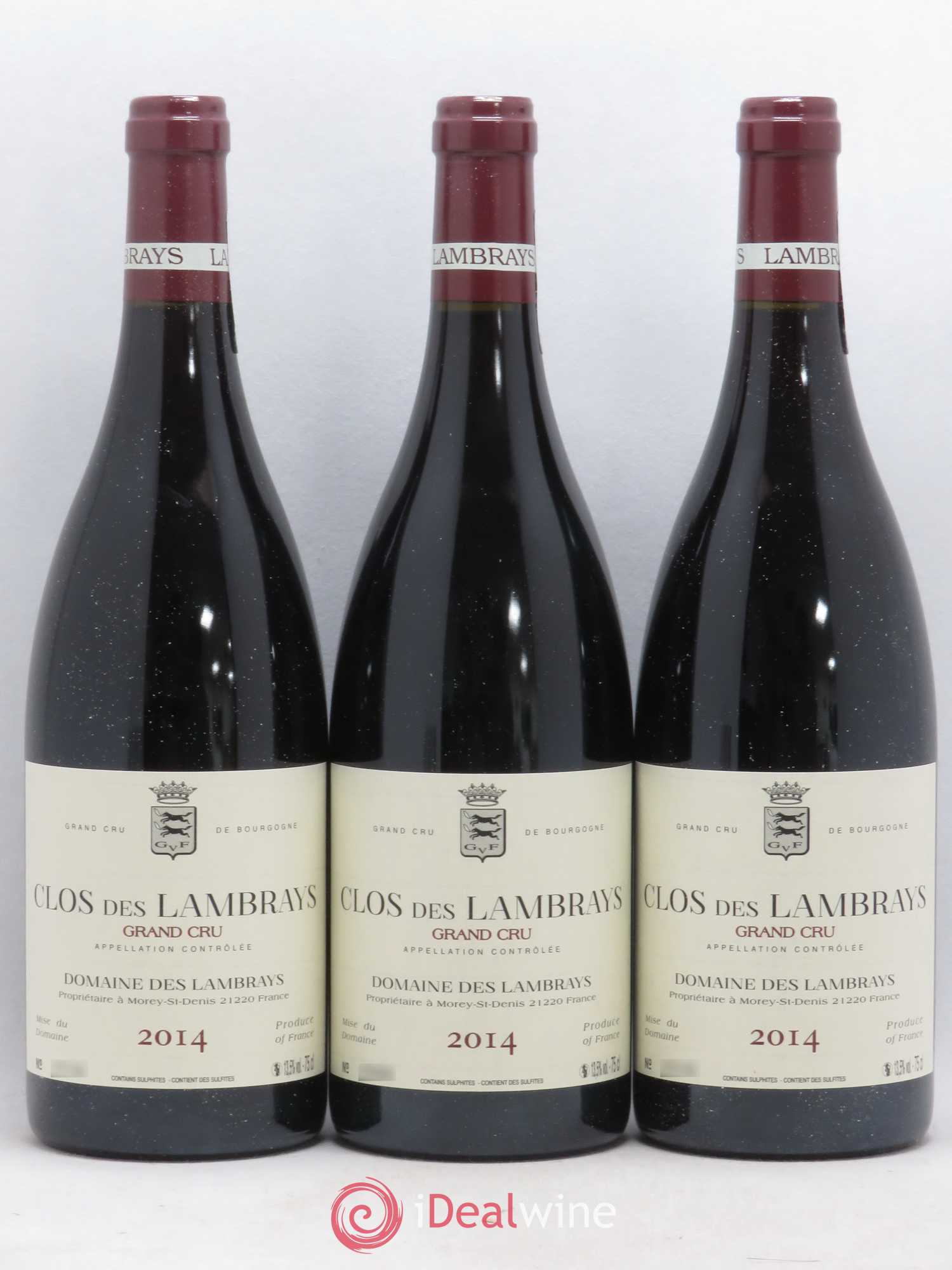 Clos des Lambrays Grand Cru Domaine des Lambrays 2014 - Lot de 6 bouteilles - 1