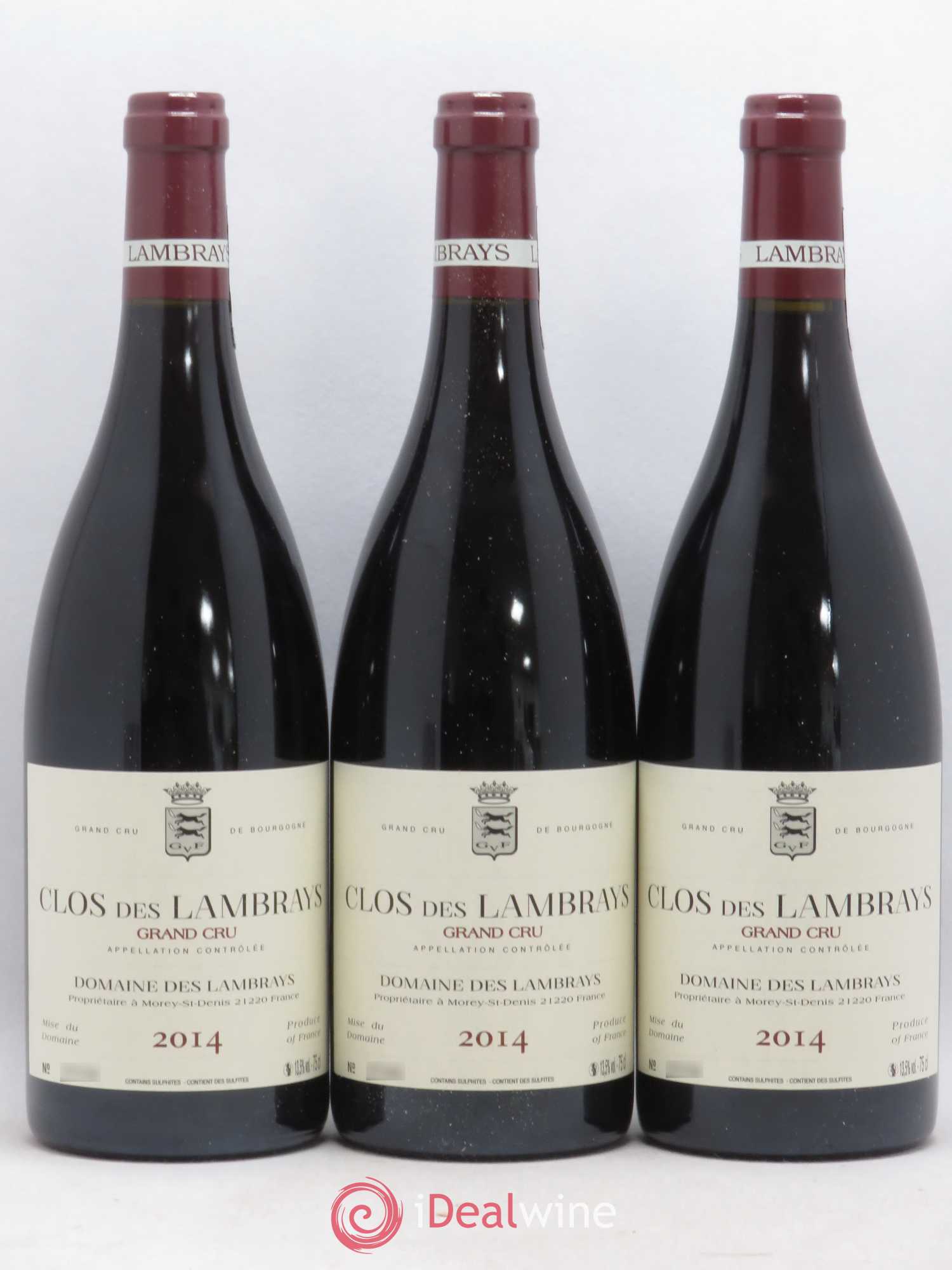Clos des Lambrays Grand Cru Domaine des Lambrays 2014 - Lot de 6 bouteilles - 2