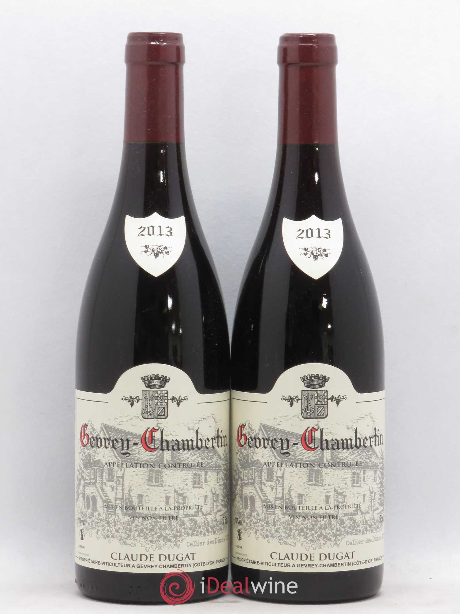 Gevrey-Chambertin Claude Dugat 2013 - Lot de 2 bouteilles - 0