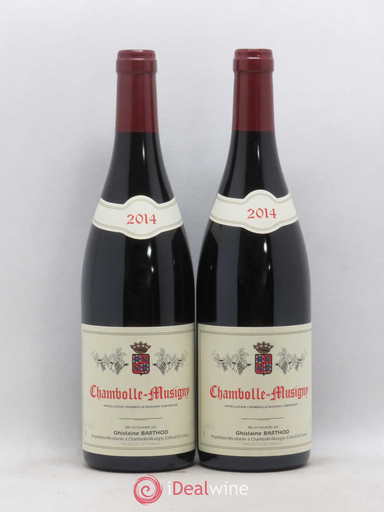 Chambolle-Musigny Ghislaine Barthod 2014 - Lot de 2 bouteilles - 0