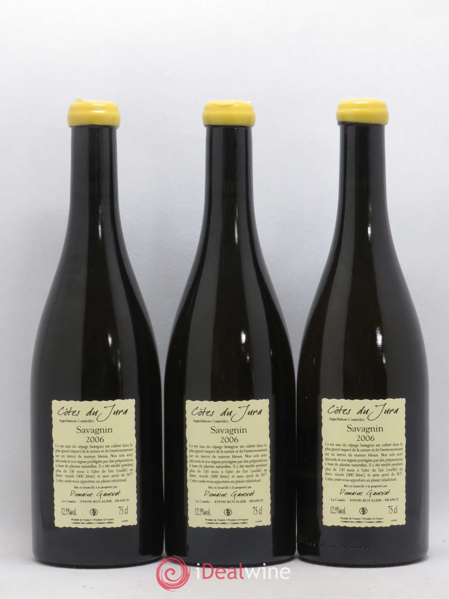 Côtes du Jura Les Vignes de mon Père Jean-François Ganevat (Domaine) 2006 - Lot de 3 bouteilles - 1