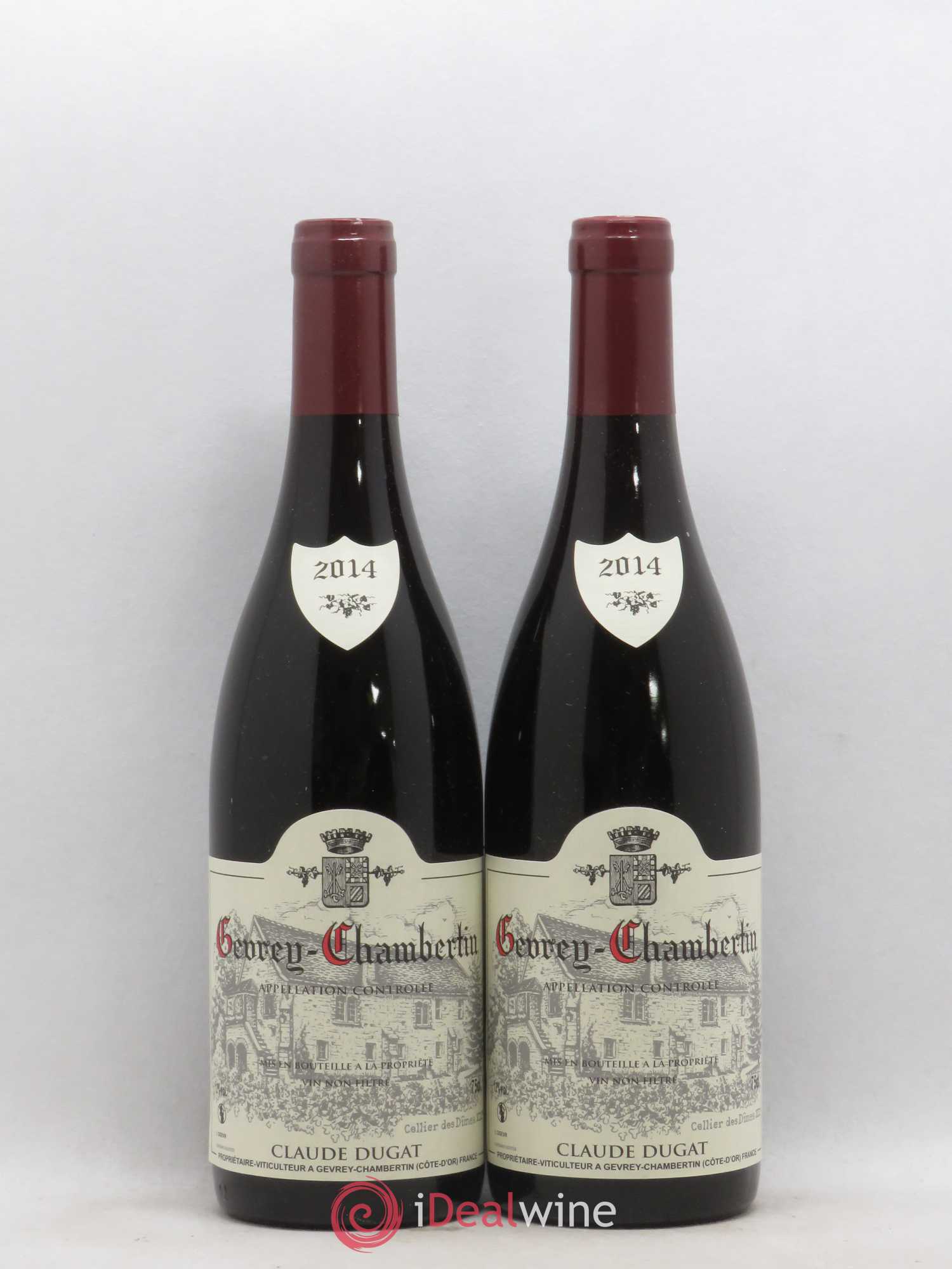 Gevrey-Chambertin Claude Dugat 2014 - Lot de 2 bouteilles - 0