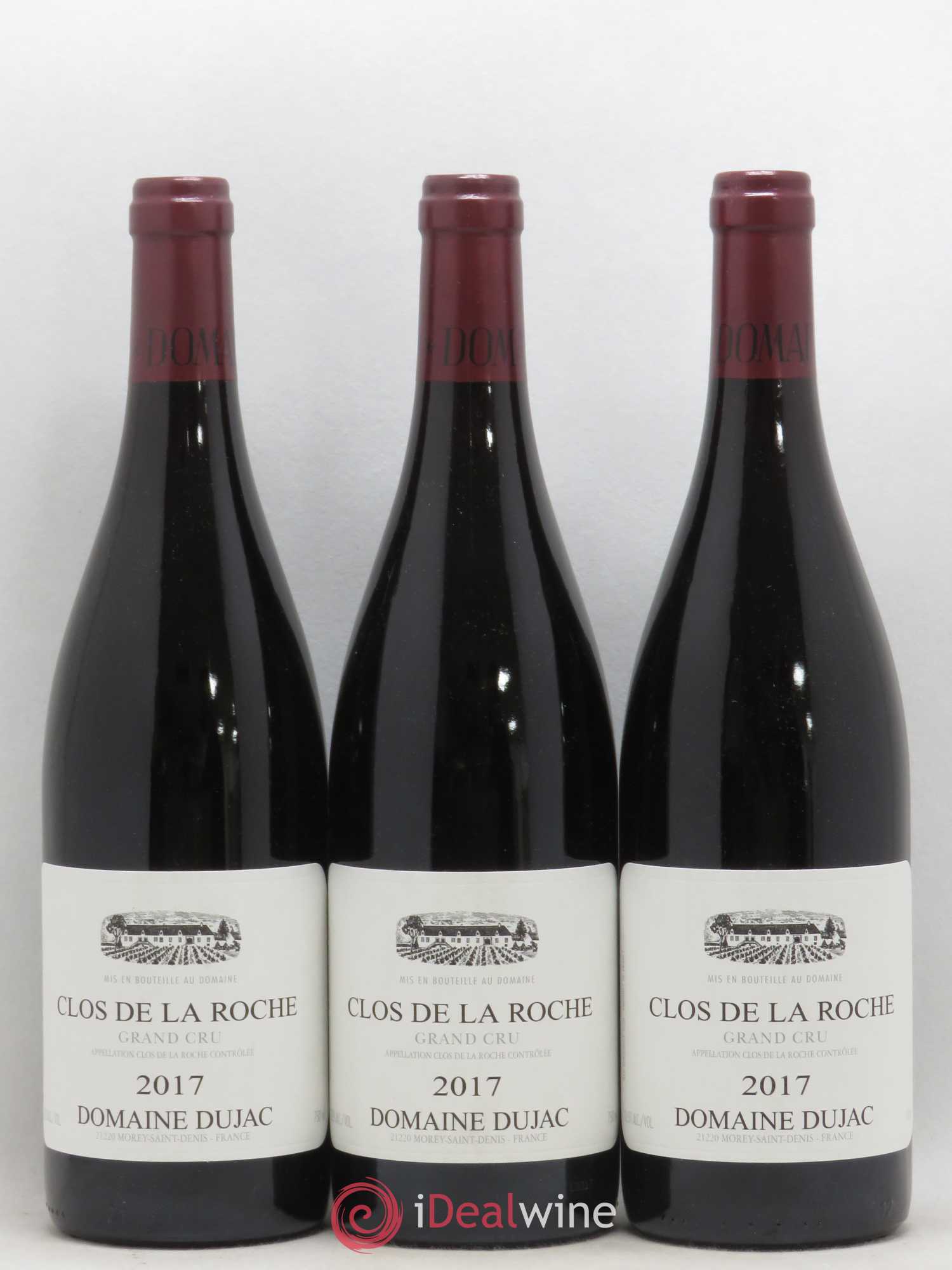 Clos de la Roche Grand Cru Dujac (Domaine) 2017 - Lot de 3 bouteilles - 0