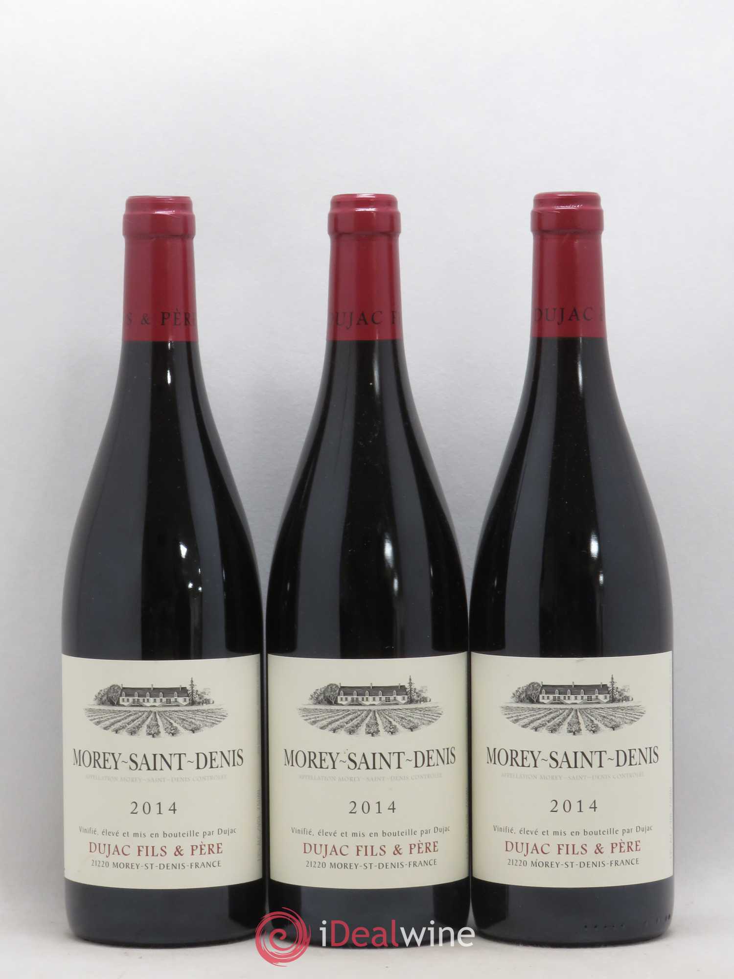 Morey-Saint-Denis Dujac Fils et Père 2014 - Lot de 3 bouteilles - 0