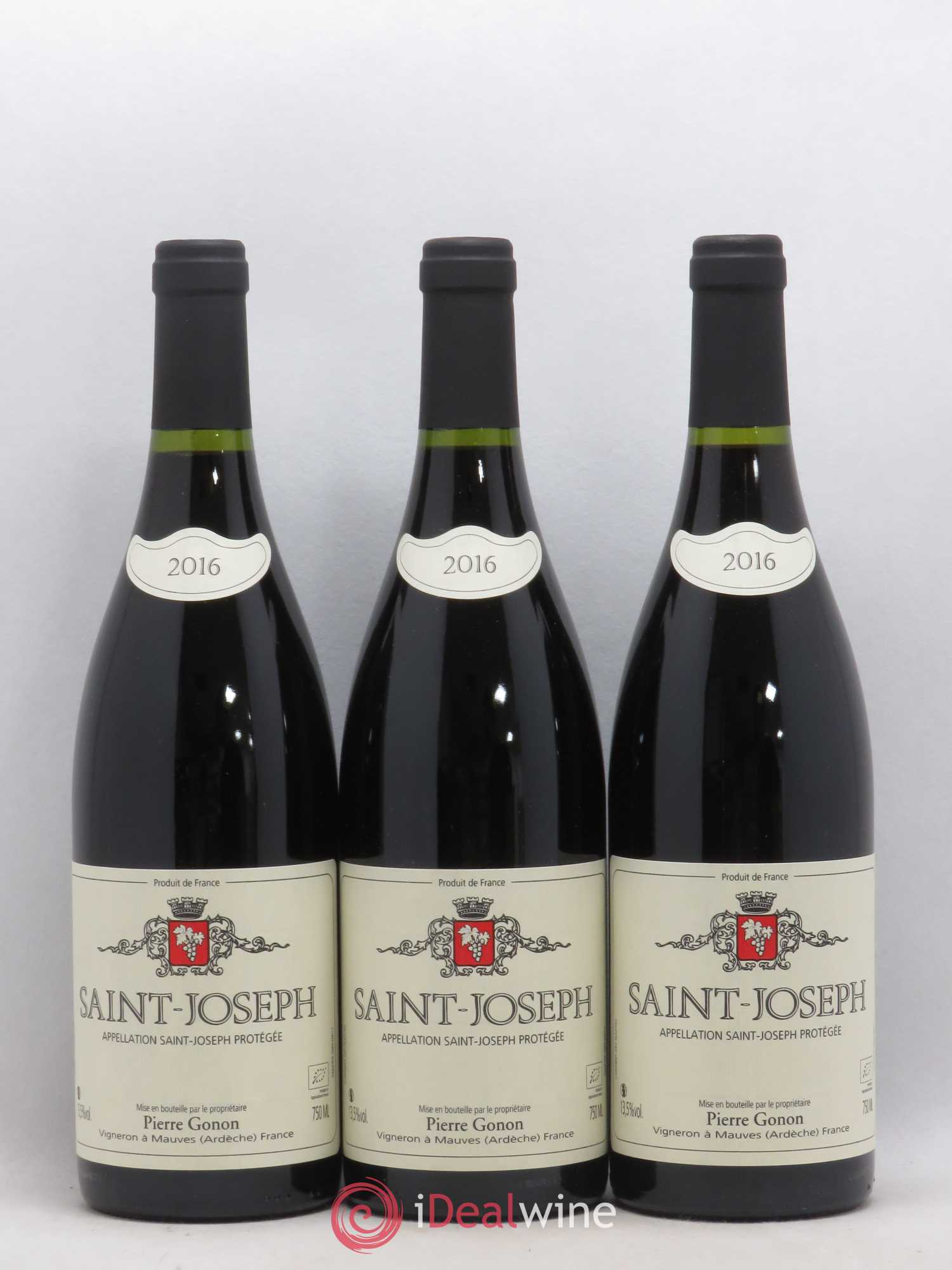 Saint-Joseph Gonon (Domaine) 2016 - Lot de 3 bouteilles - 0