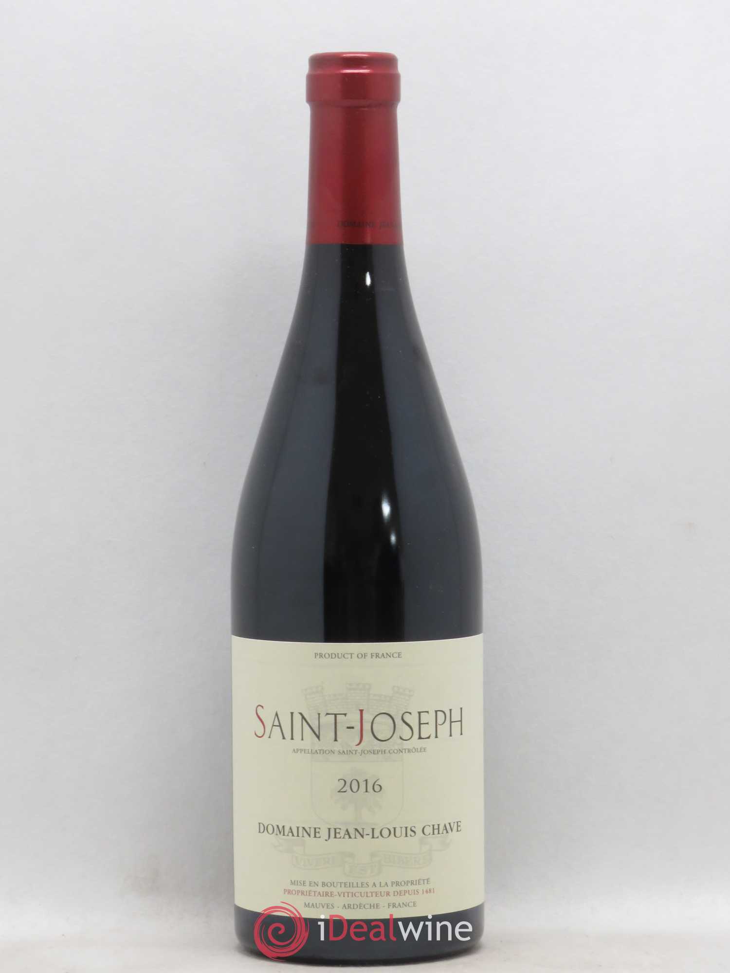 Saint-Joseph Jean-Louis Chave 2016 - Lot de 1 bouteille - 0