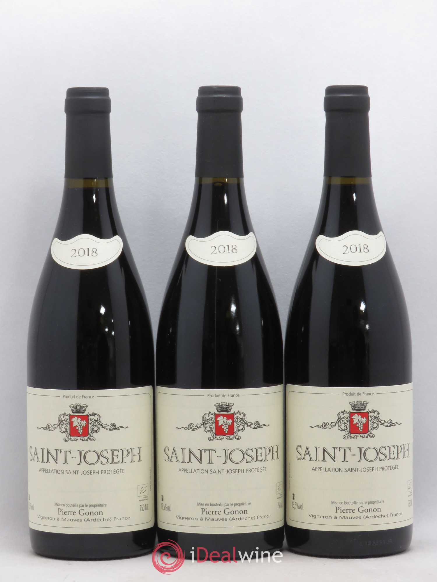 Saint-Joseph Gonon (Domaine) 2018 - Lot de 3 bouteilles - 0