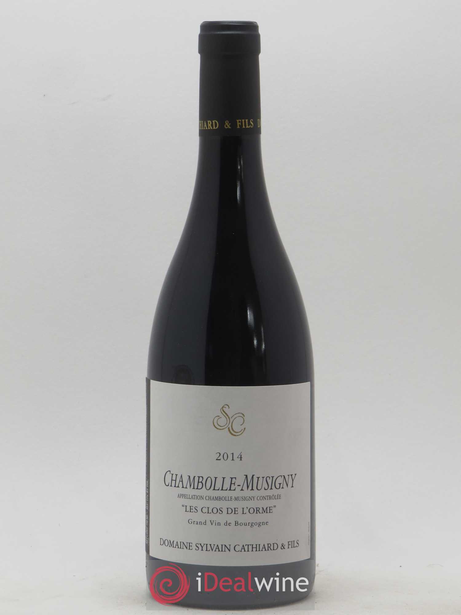 Chambolle-Musigny Les Clos de l'Orme Sylvain Cathiard & Fils 2014 - Lot de 1 bouteille - 0