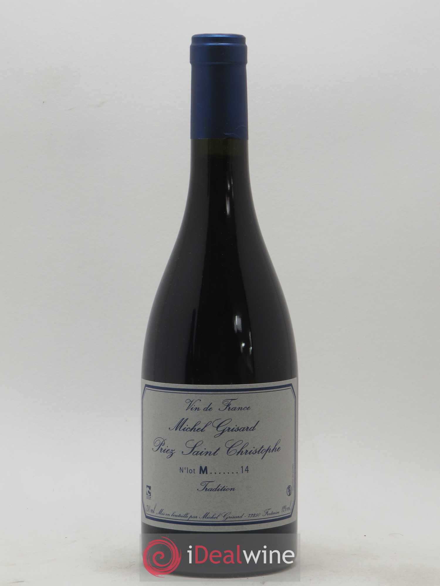 Vin de France Mondeuse Tradition Priez Saint Christophe Michel Grisard 2014 - Posten von 1 Flasche - 0