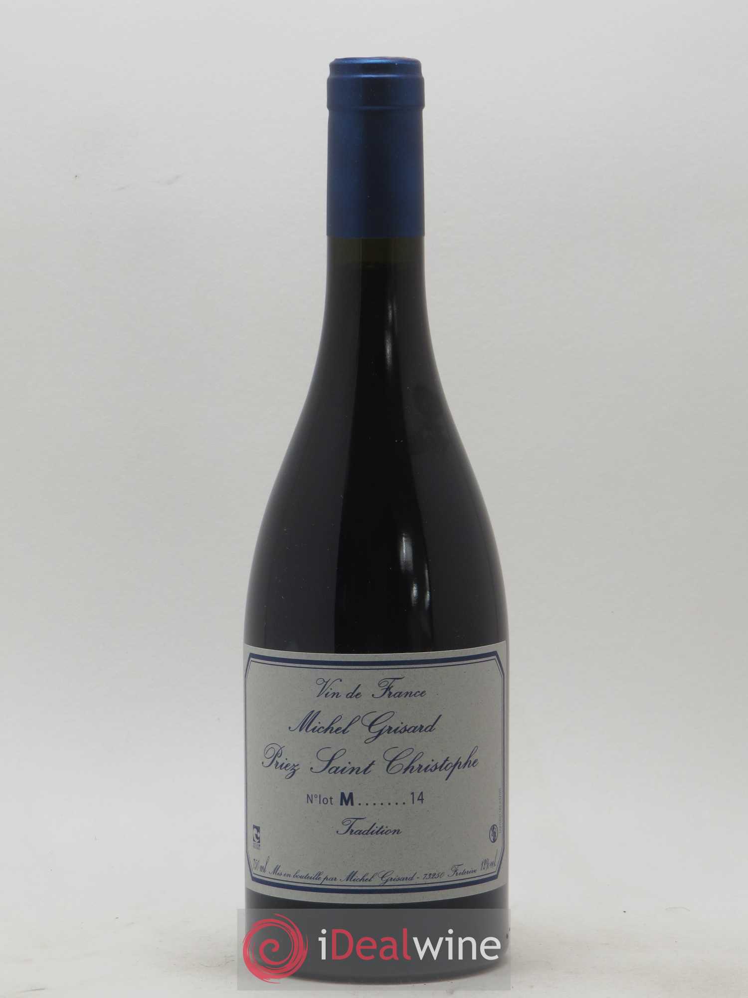 Vin de France Mondeuse Tradition Priez Saint Christophe Michel Grisard 2014 - Posten von 1 Flasche - 0