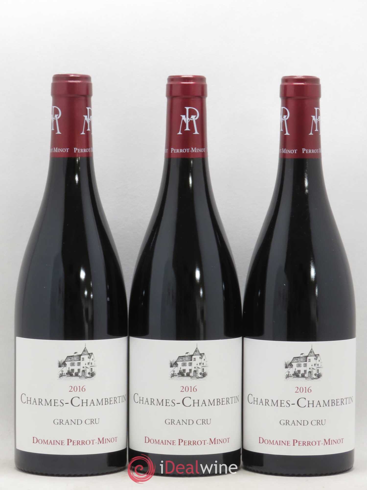 Charmes-Chambertin Grand Cru Vieilles Vignes Perrot-Minot 2016 - Lot de 3 bouteilles - 0