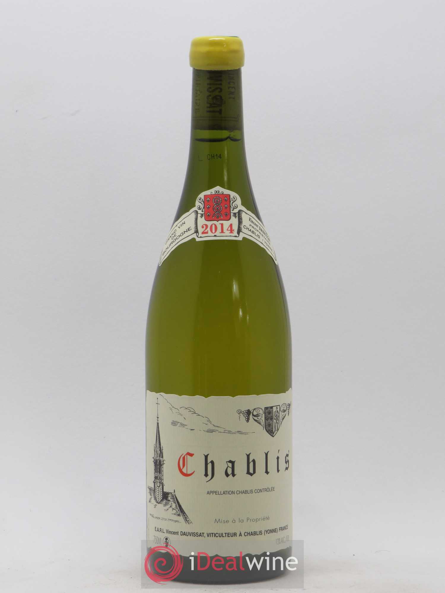 Chablis Vincent Dauvissat (Domaine) 2014 - Lot de 1 bouteille - 0