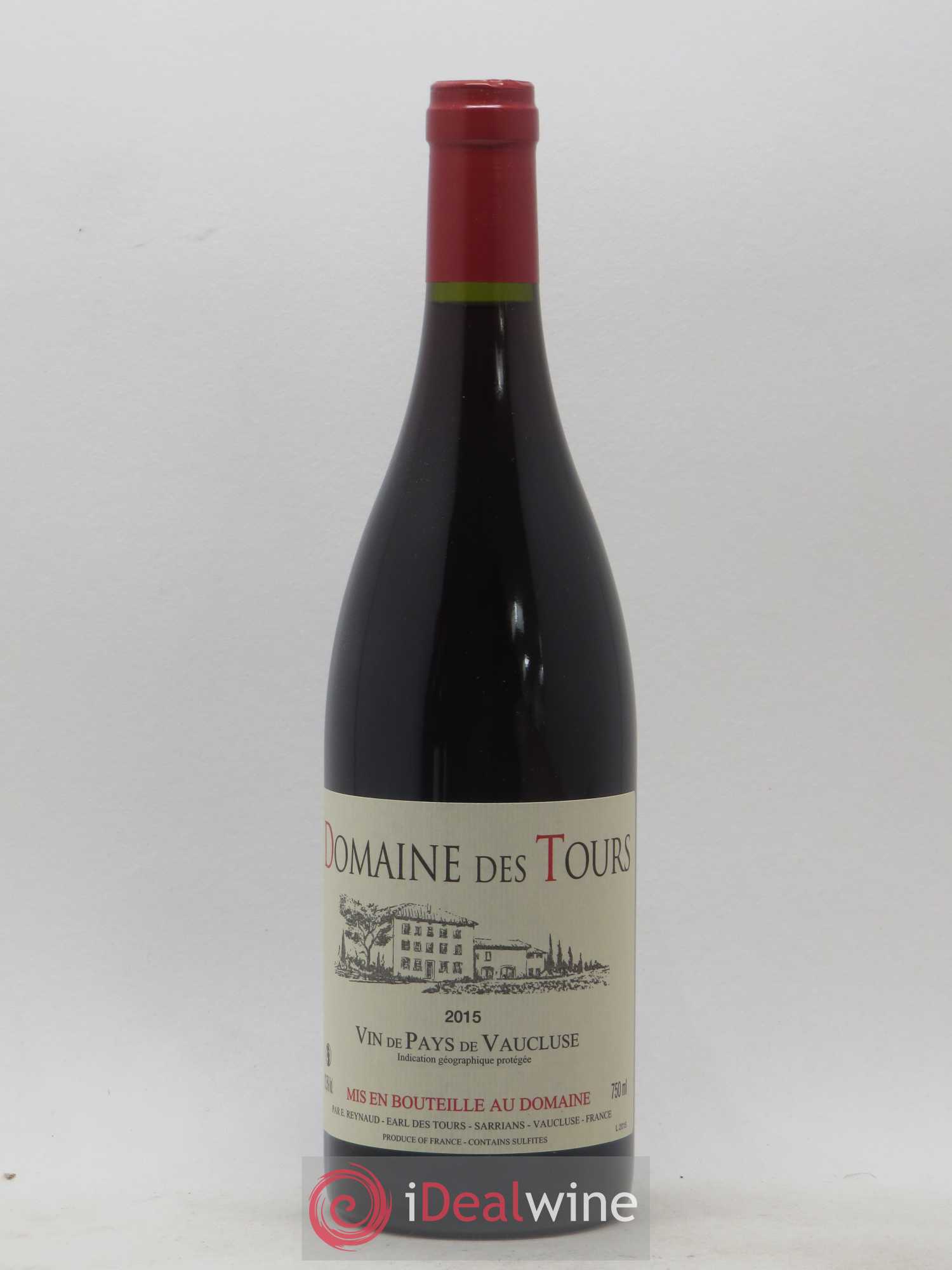 Vaucluse (Vin de Pays de Vaucluse) Domaine des Tours Emmanuel Reynaud 2015 - Posten von 1 Flasche - 0