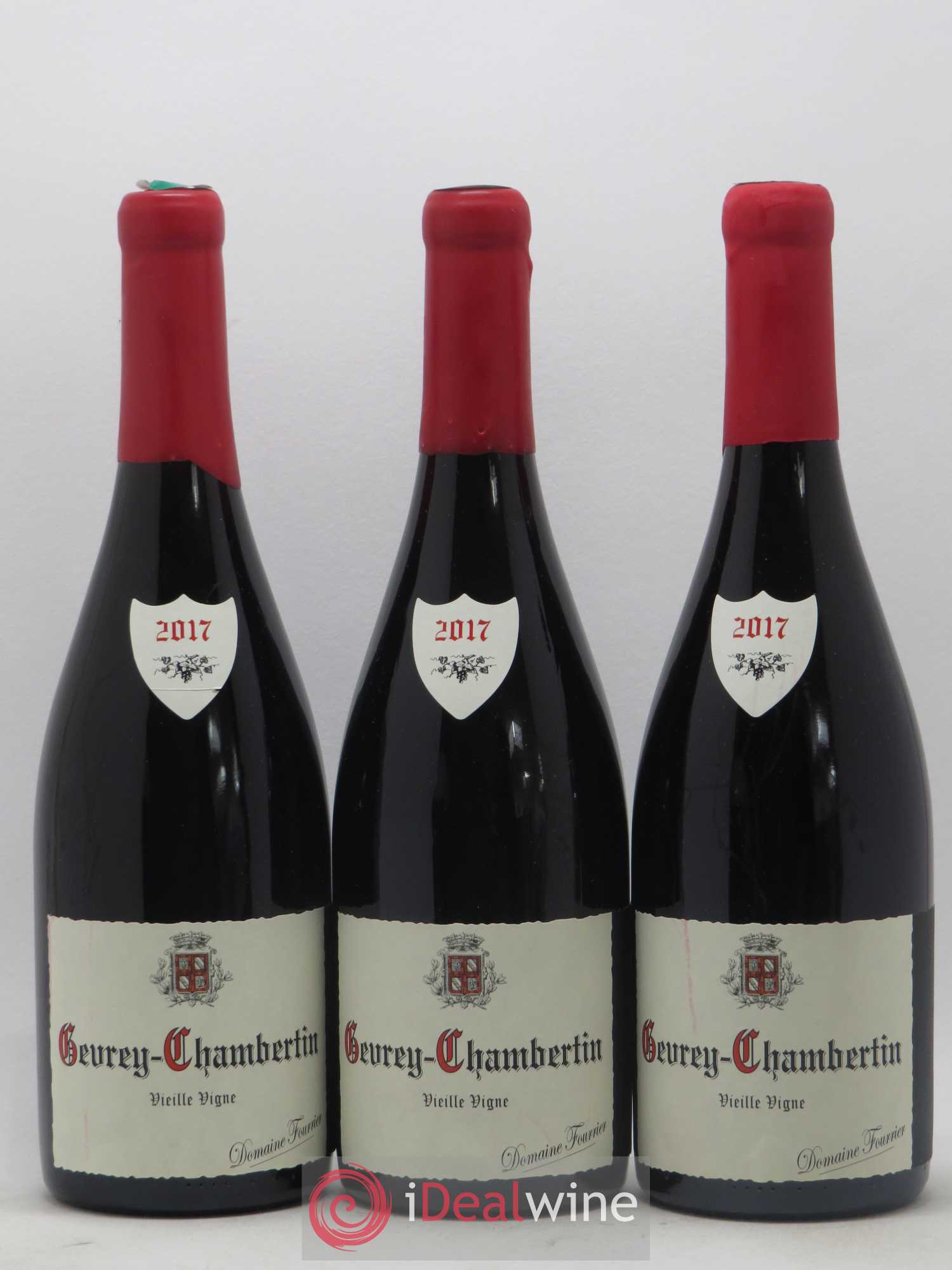 Gevrey-Chambertin Vieille Vigne Fourrier (Domaine) 2017 - Lot de 3 bouteilles - 0