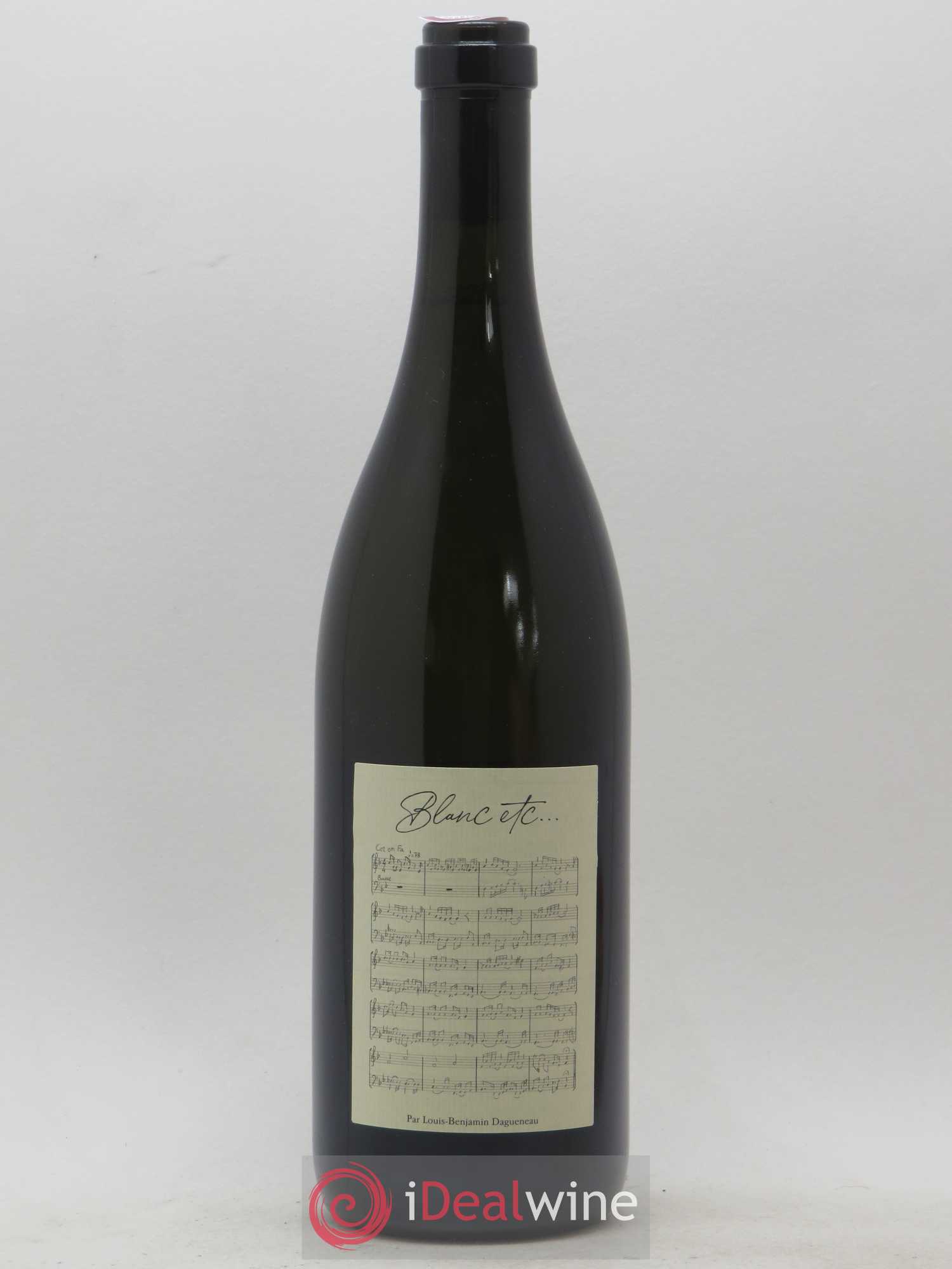 Vin de France Blanc Etc Dagueneau (Domaine Didier - Louis-Benjamin) 2018 - Lot de 1 bouteille - 0