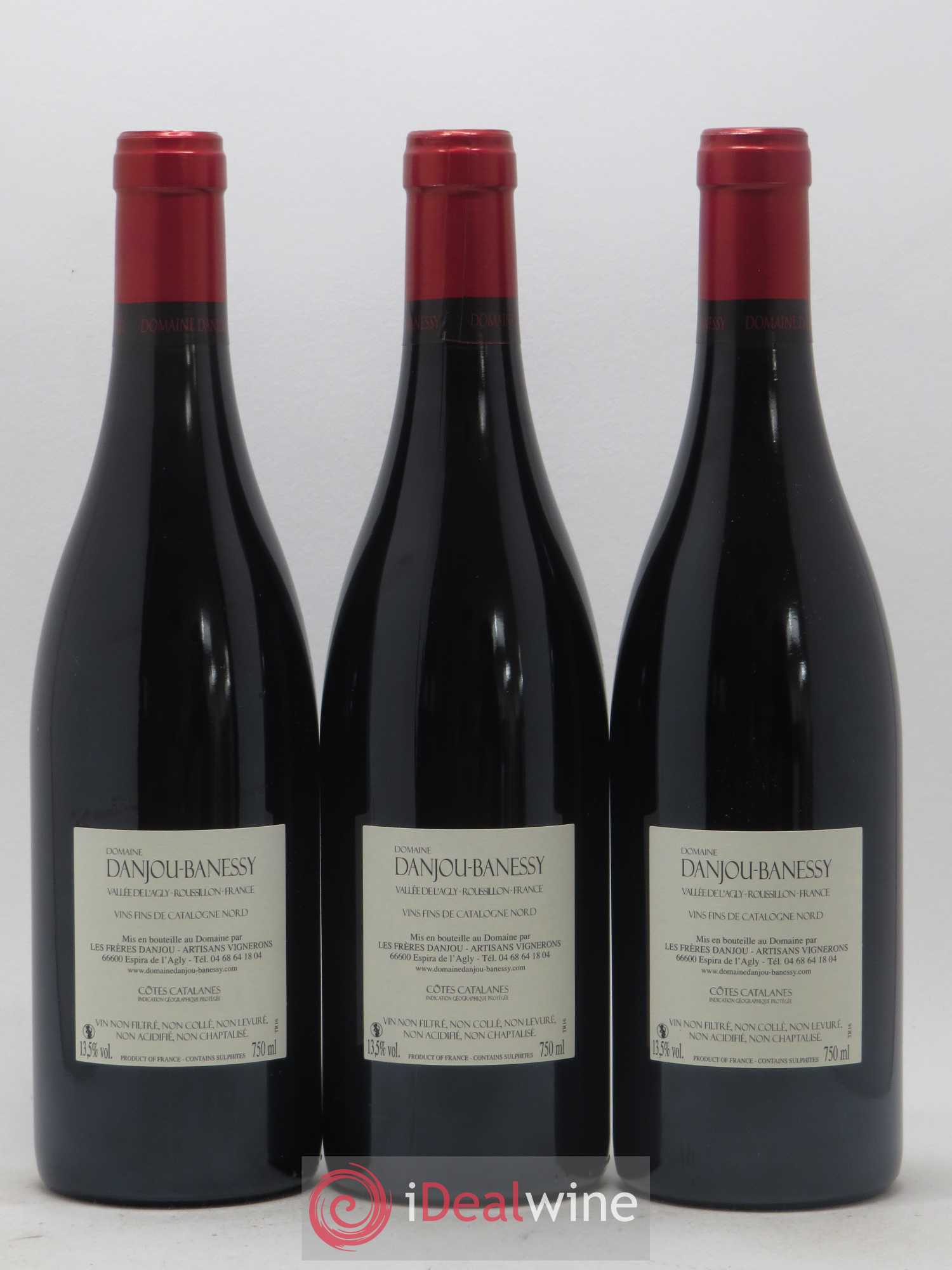 Côtes Catalanes (VDP des Côtes Catalanes) La Truffiere Domaine Danjou Banessy 2016 - Posten von 3 Flaschen - 1