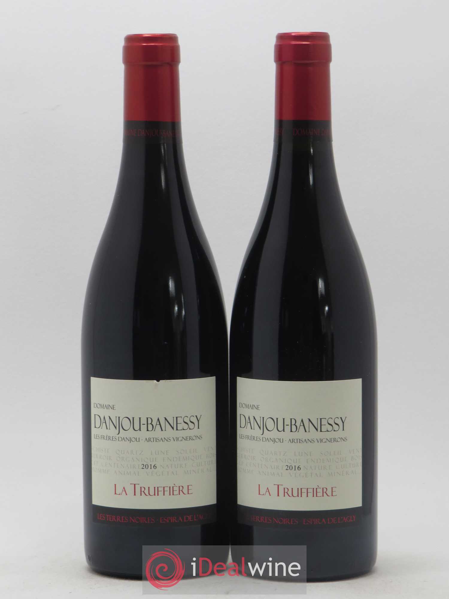 Côtes Catalanes (VDP des Côtes Catalanes) La Truffiere Domaine Danjou Banessy 2016 - Posten von 2 Flaschen - 0