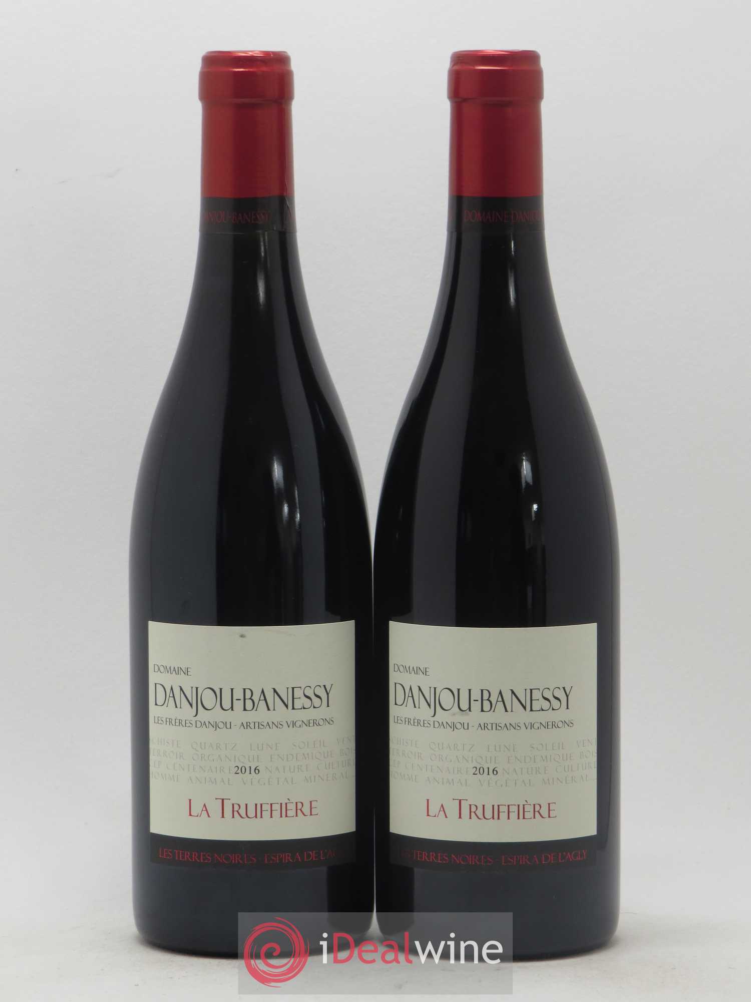 Côtes Catalanes (VDP des Côtes Catalanes) La Truffiere Domaine Danjou Banessy 2016 - Posten von 2 Flaschen - 0