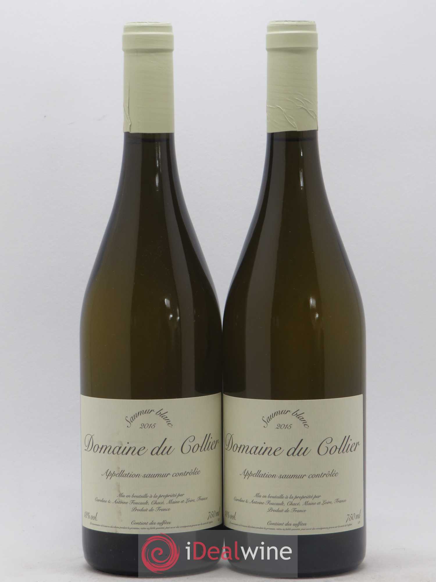 Saumur Domaine du Collier 2015 - Lot de 2 bouteilles - 0