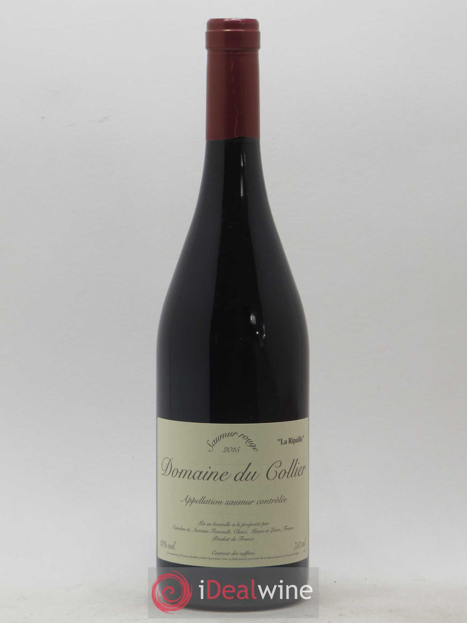Saumur La Ripaille Domaine du Collier 2015 - Posten von 1 Flasche - 0
