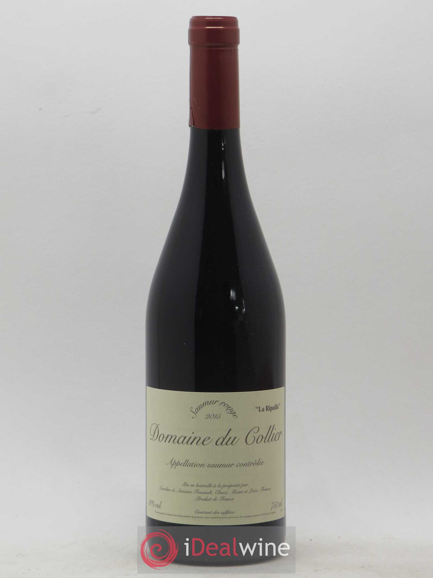 Saumur La Ripaille Domaine du Collier 2015 - Lot de 1 bouteille - 0
